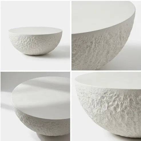 Interior Ave - Lunar Stone Coffee Table - Fossil-Furniture > Living Room > Coffee Tables-PEROZ Accessories