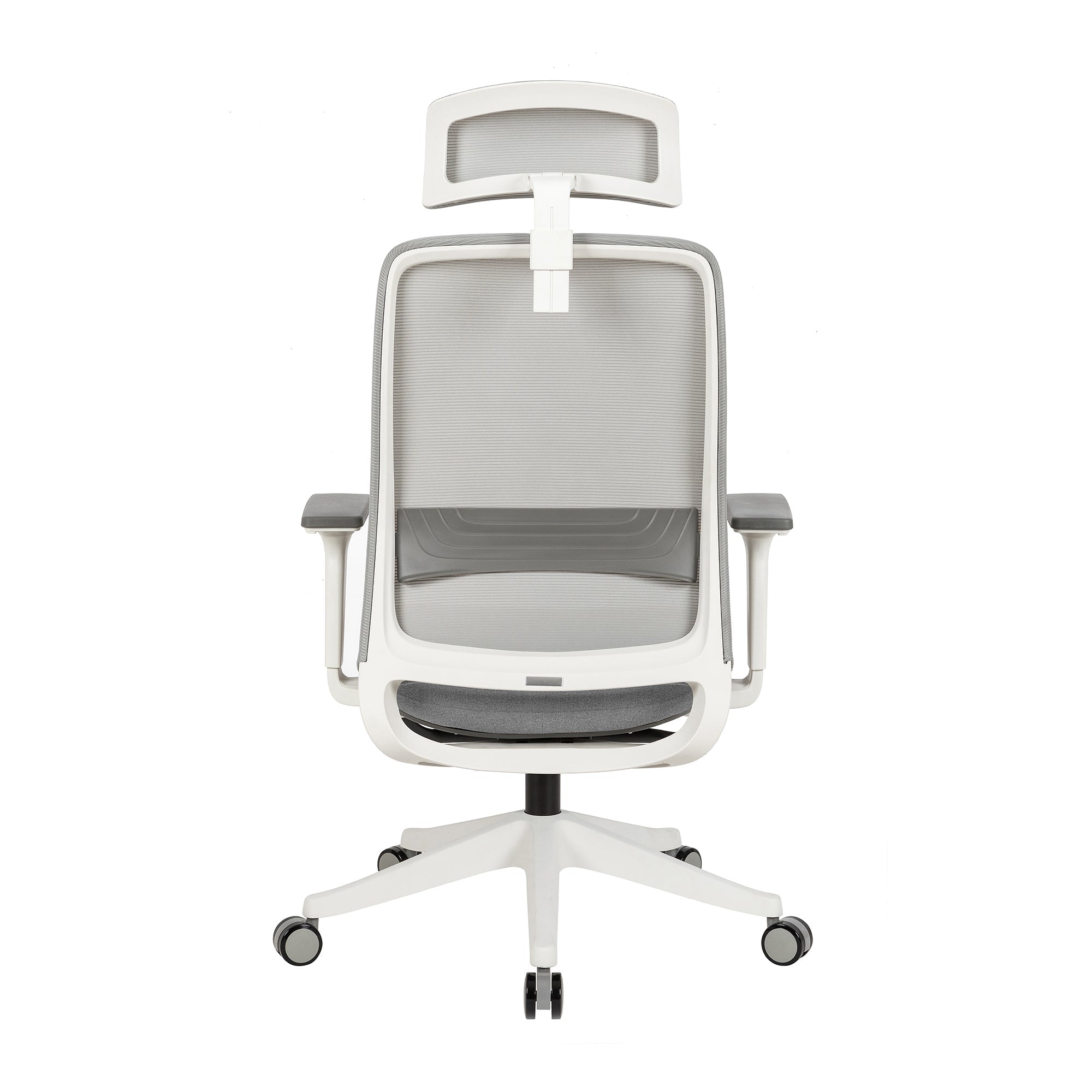 Carlie High Back Molded Foam Seat Ergonomic Office Chair In Grey-Furniture > Office > Office & Desk Chairs-PEROZ Accessories