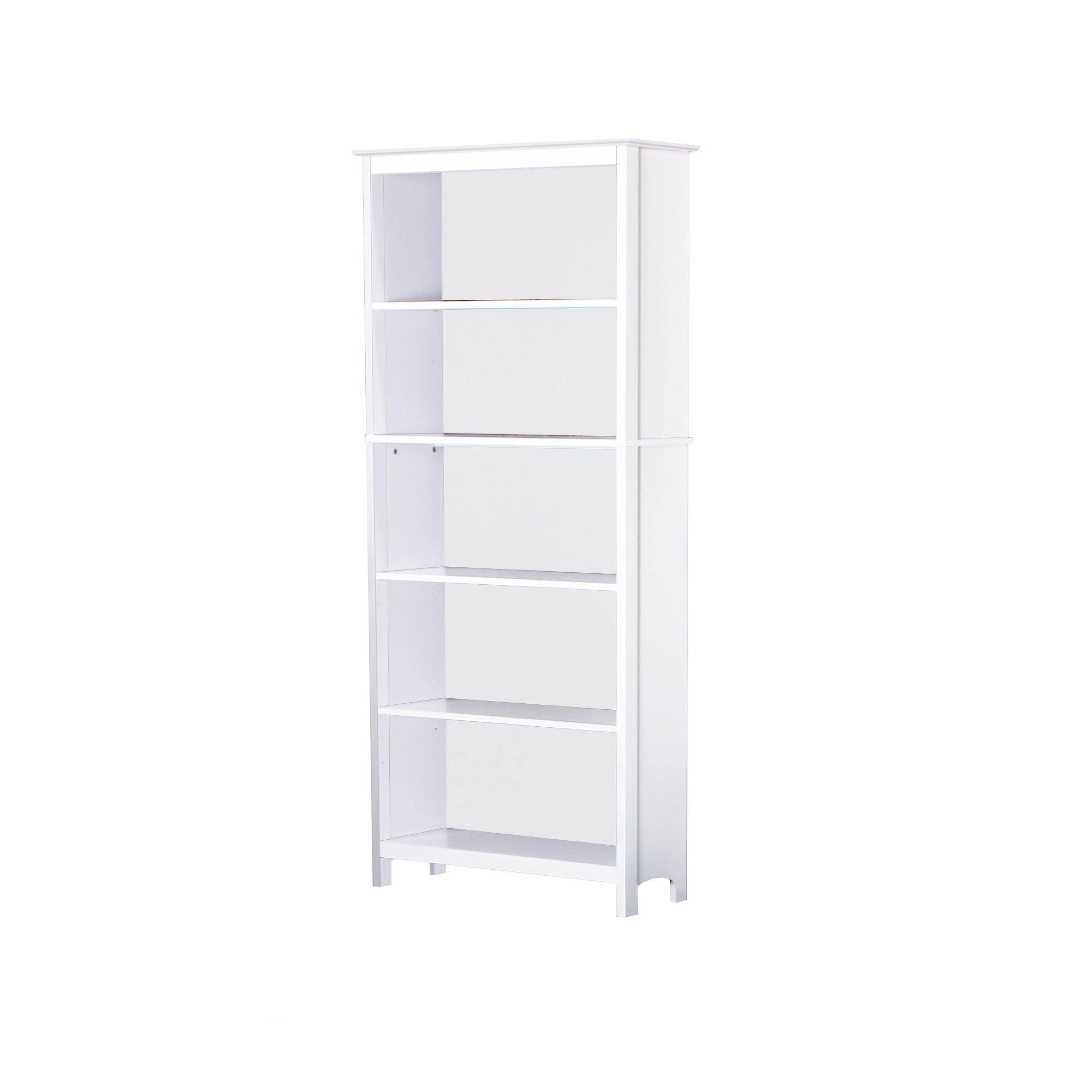 BEANCA 5 Shelf Bookcase-Bookcases & Shelves-PEROZ Accessories