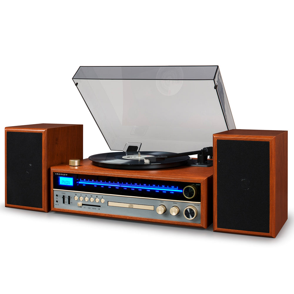 Crosley 1975T Vinyl Record Turntable Player-Audio & Video > Musical Instrument & Accessories > Audio Players & Recorders-PEROZ Accessories