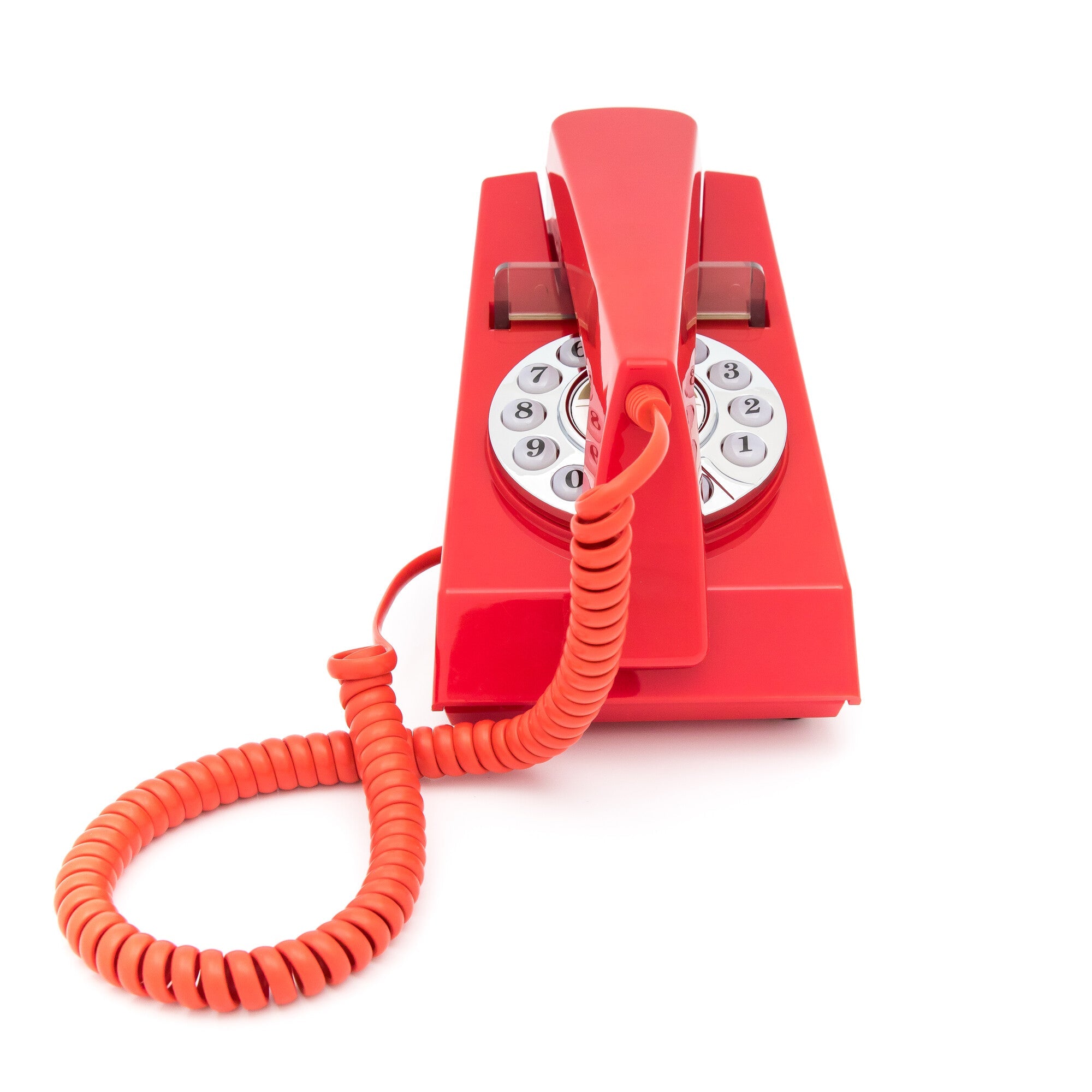 GPO Retro Trim Phone Push Button - Red-Audio & Video > Musical Instrument & Accessories-PEROZ Accessories