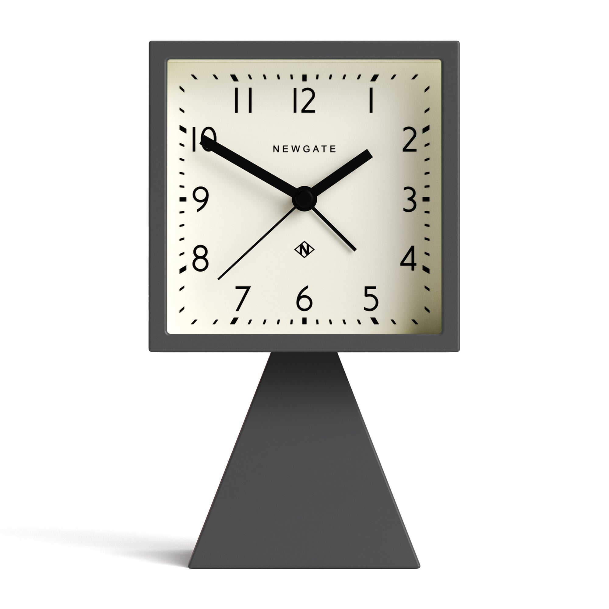 Newgate Brian Alarm Clock Blizzard Grey-Home & Garden > Decor-PEROZ Accessories
