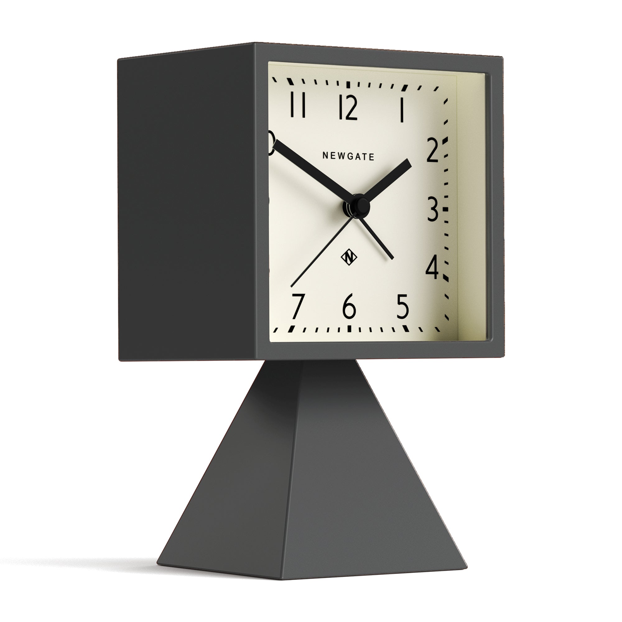 Newgate Brian Alarm Clock Blizzard Grey-Home & Garden > Decor-PEROZ Accessories