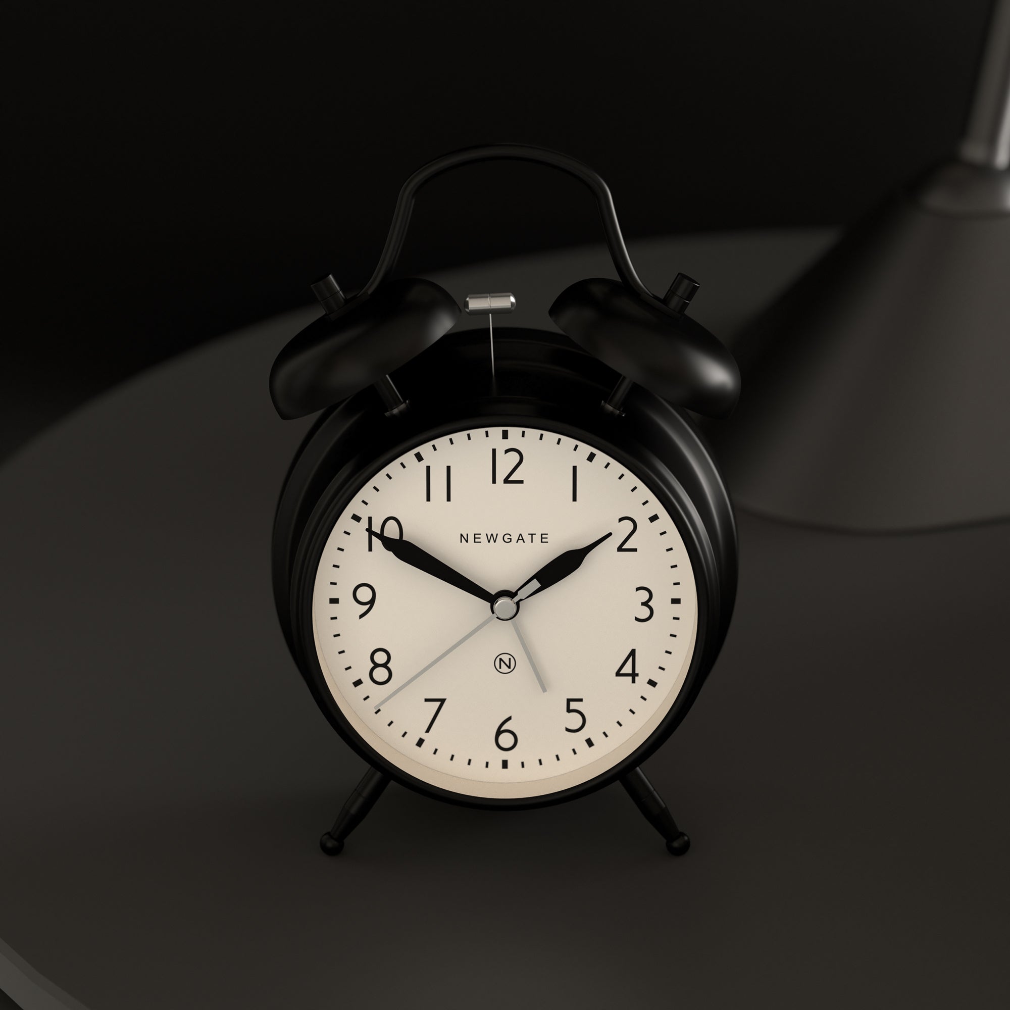 Newgate New Covent Garden Alarm Matte Black-Home & Garden > Decor-PEROZ Accessories