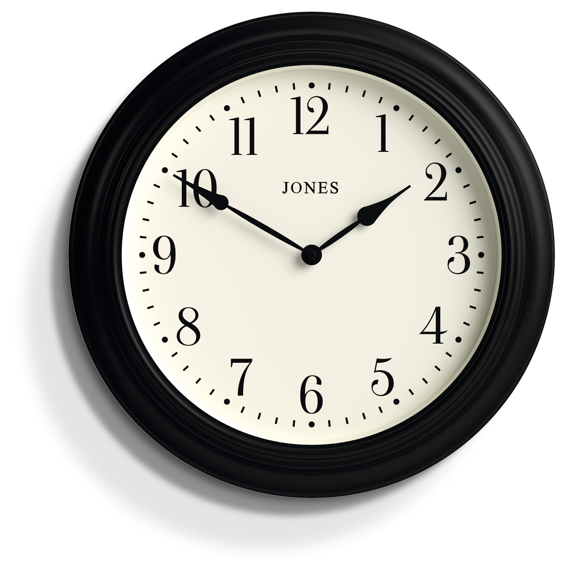 Newgate Jones Supper Club Clock Black-Home & Garden > Decor-PEROZ Accessories