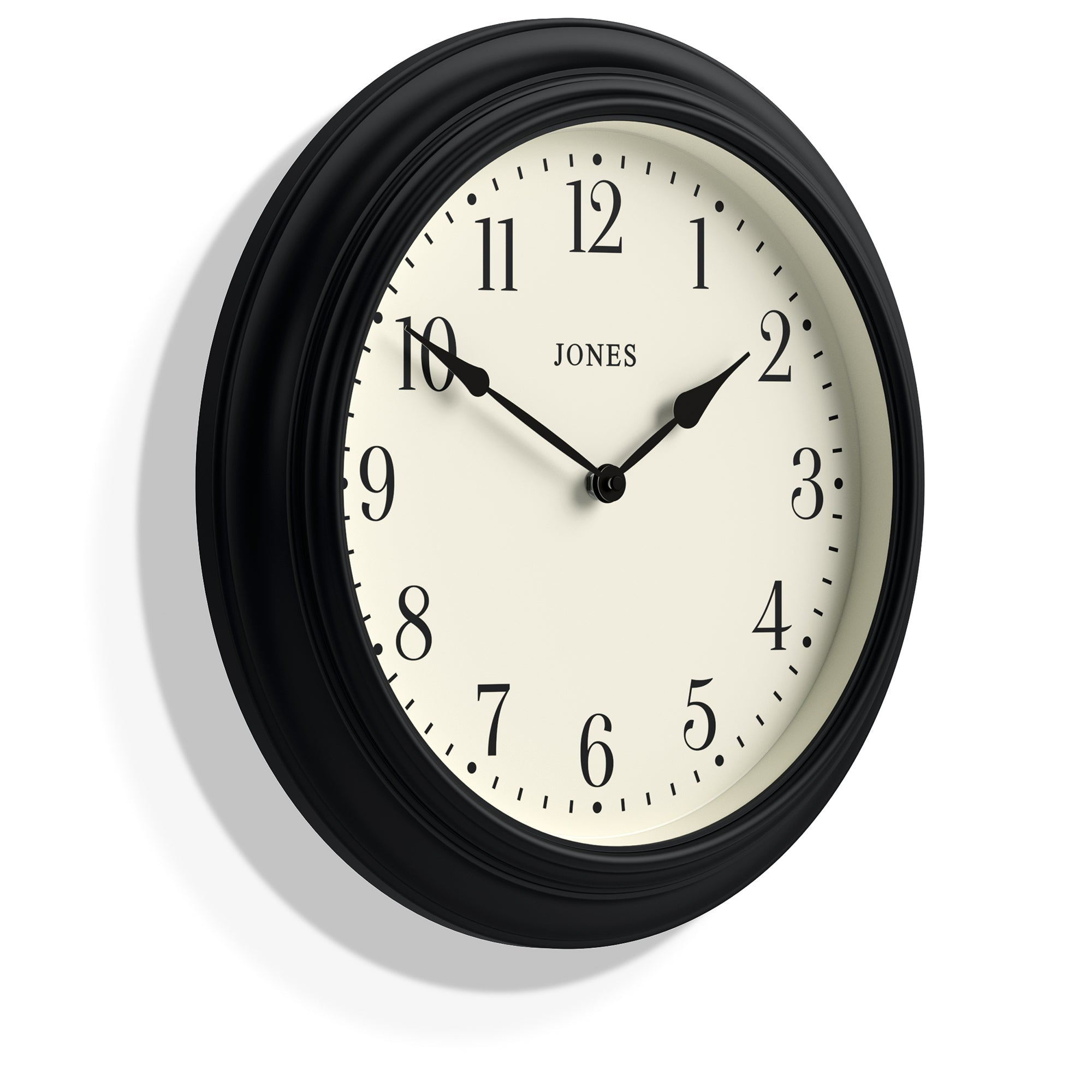 Newgate Jones Supper Club Clock Black-Home & Garden > Decor-PEROZ Accessories