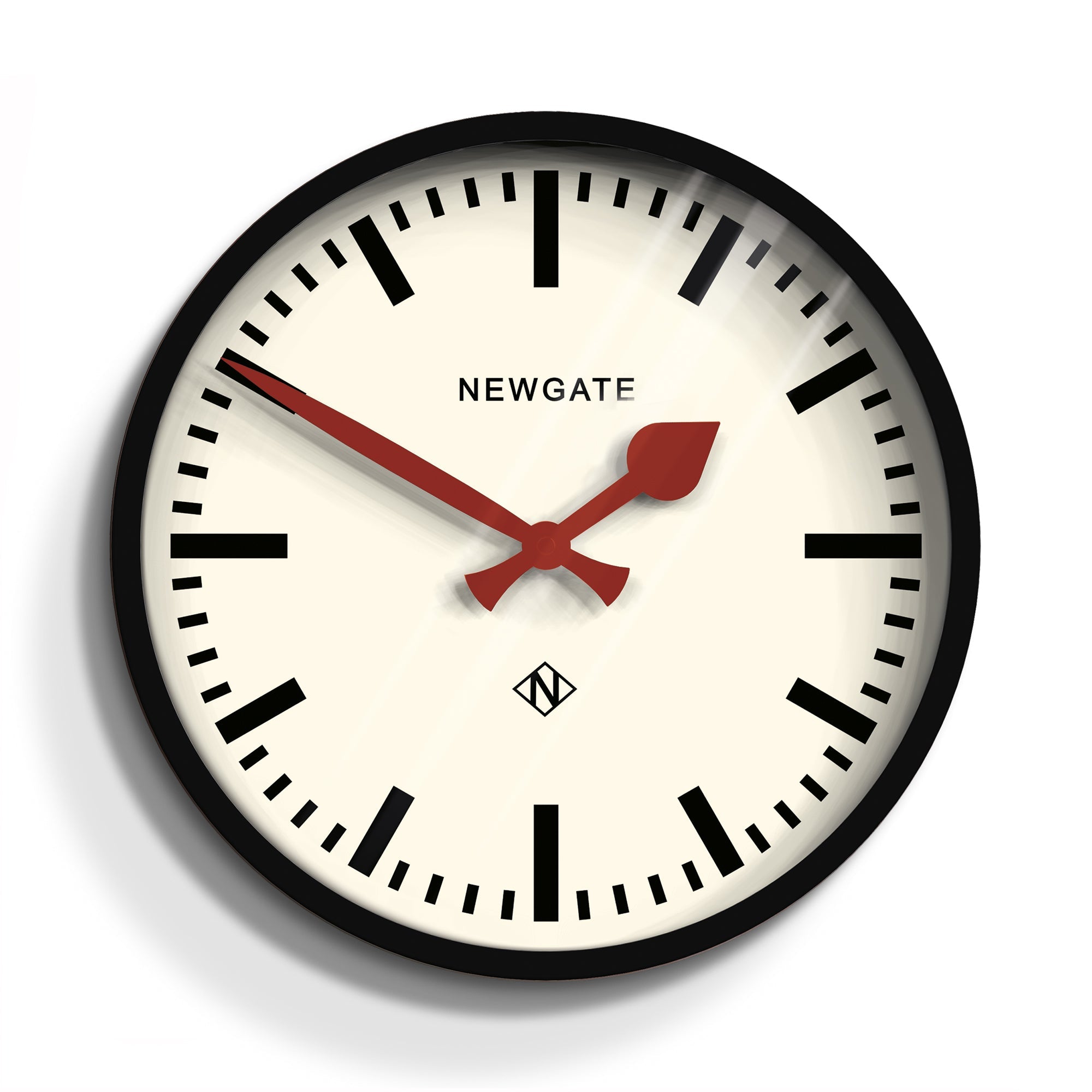 Newgate Luggage Clock Black-Home & Garden > Decor-PEROZ Accessories