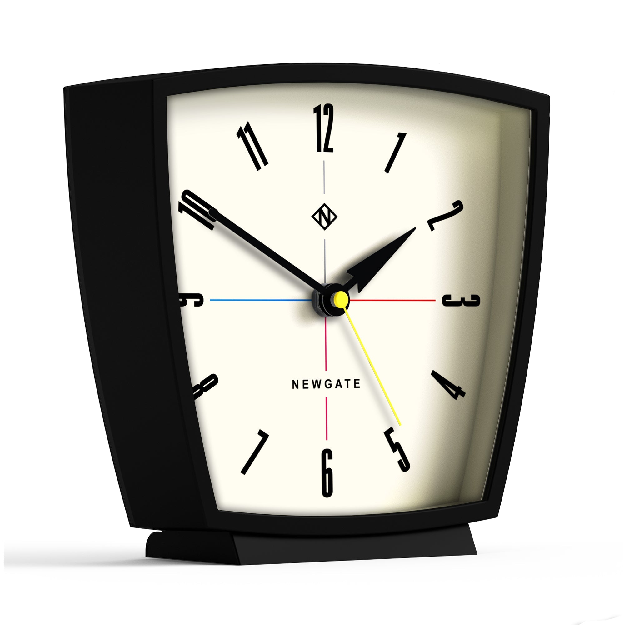 Newgate Odyssey Mantel Clock Black-Home & Garden > Decor-PEROZ Accessories