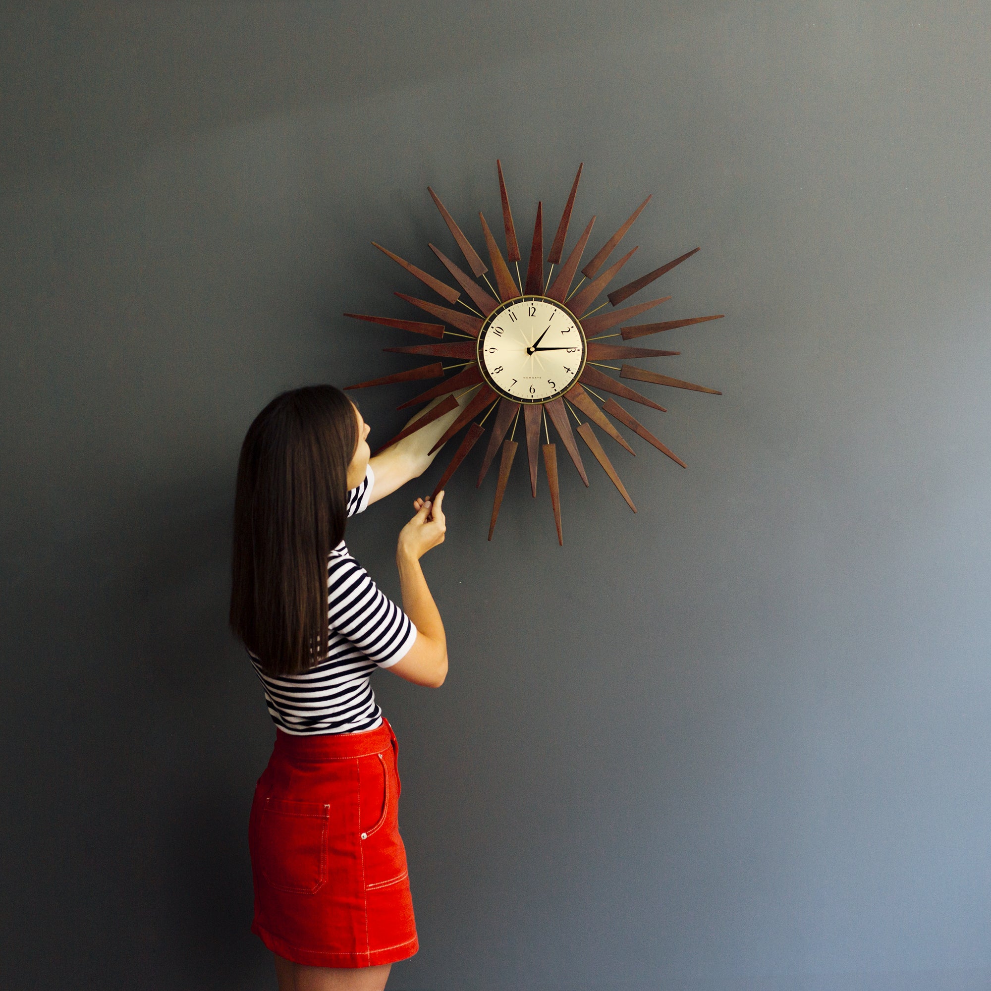Newgate Pluto Clocks-Home & Garden > Decor-PEROZ Accessories