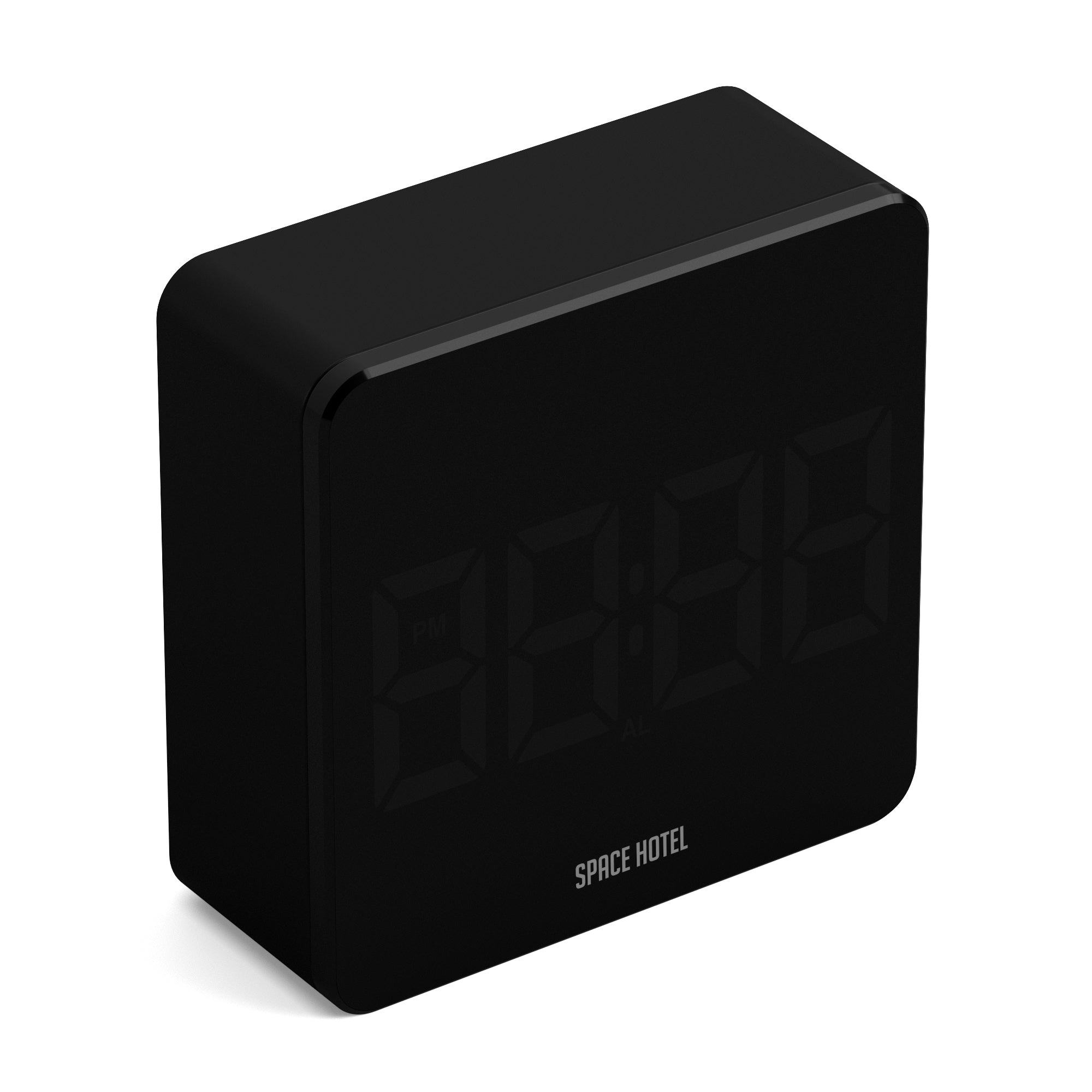 Newgate Space Hotel Orbatron Alarm Clock Black Case - Black Lens - Green Led-Home & Garden > Decor-PEROZ Accessories