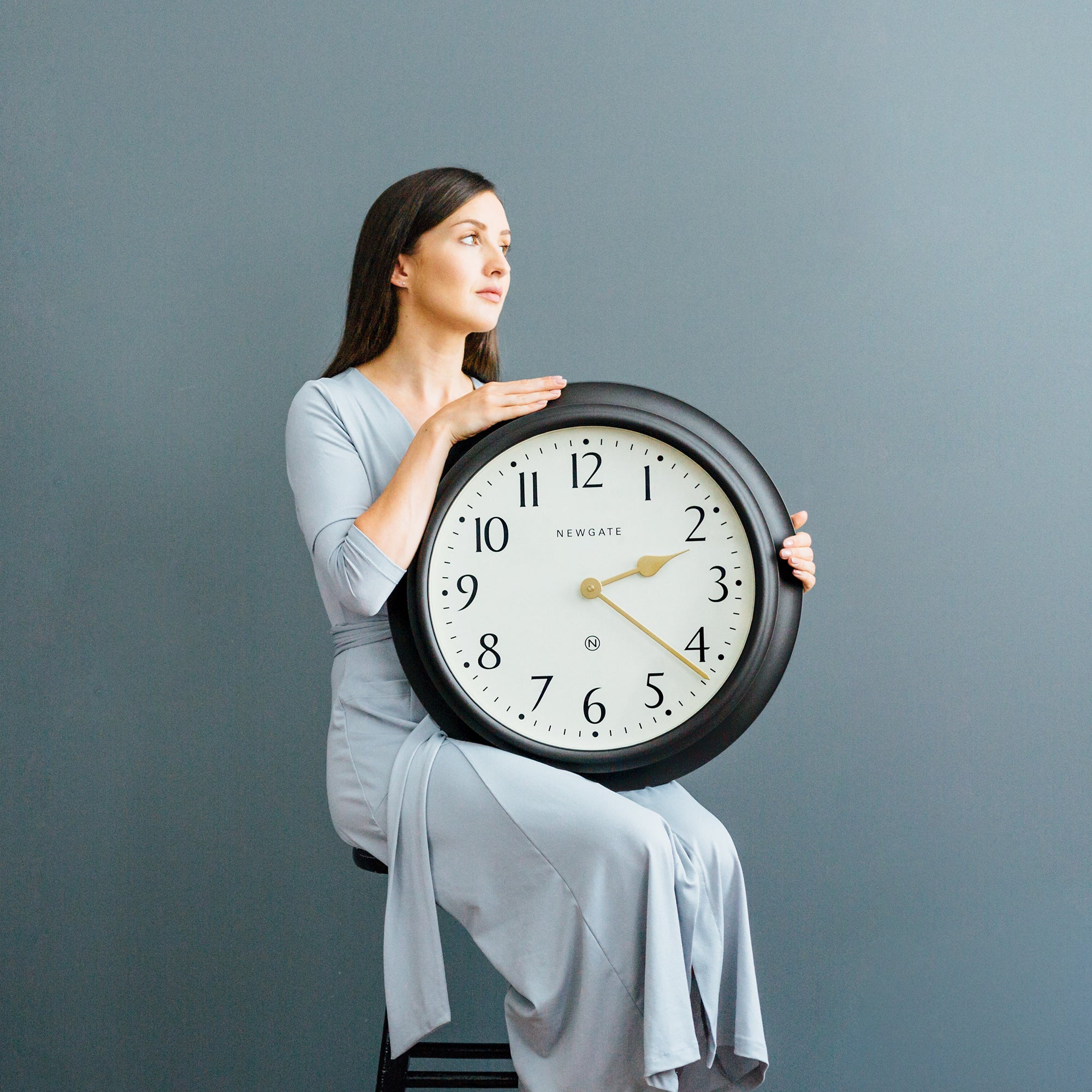 Newgate Westhampton Clock Gravity Grey-Home & Garden > Decor-PEROZ Accessories