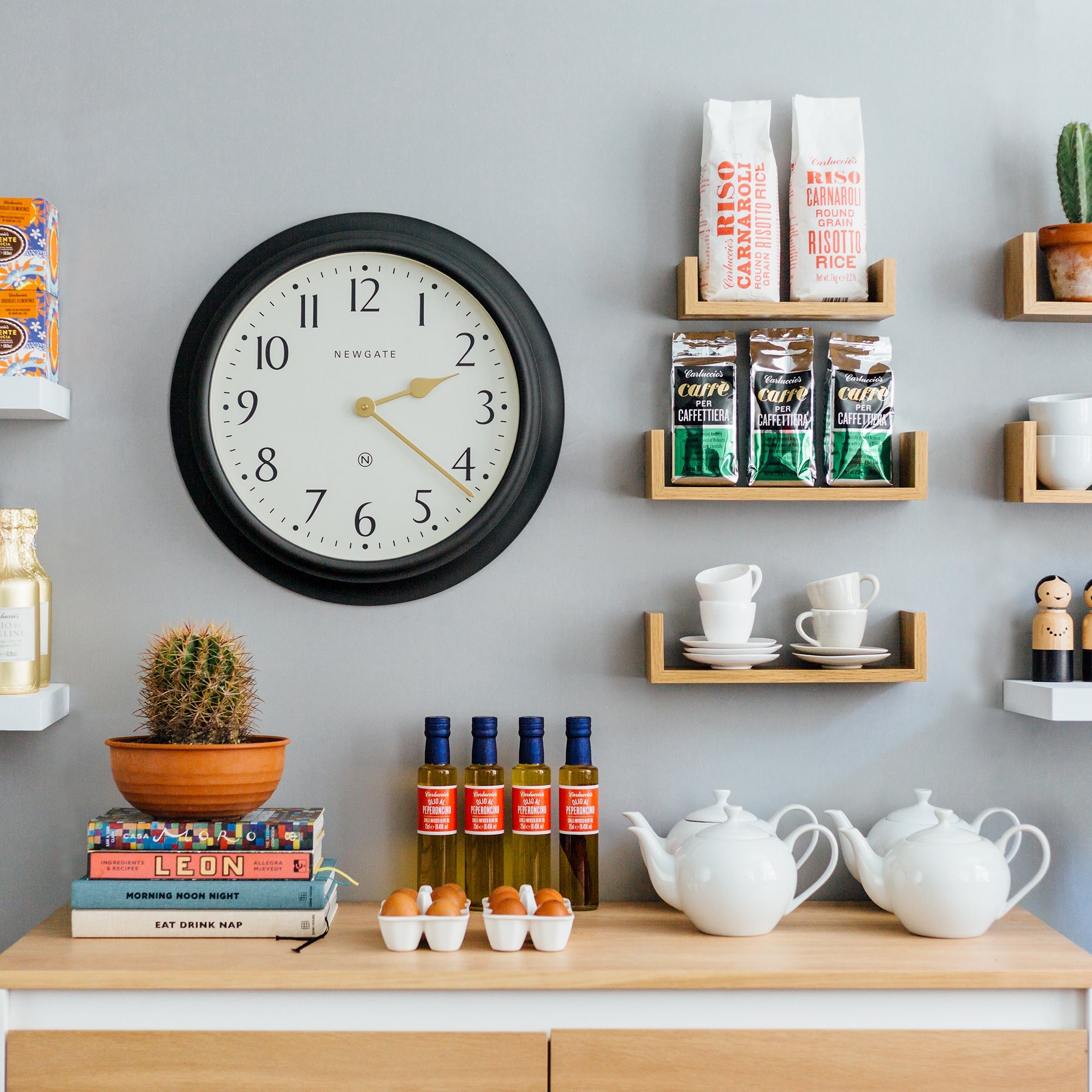 Newgate Westhampton Clock Gravity Grey-Home & Garden > Decor-PEROZ Accessories