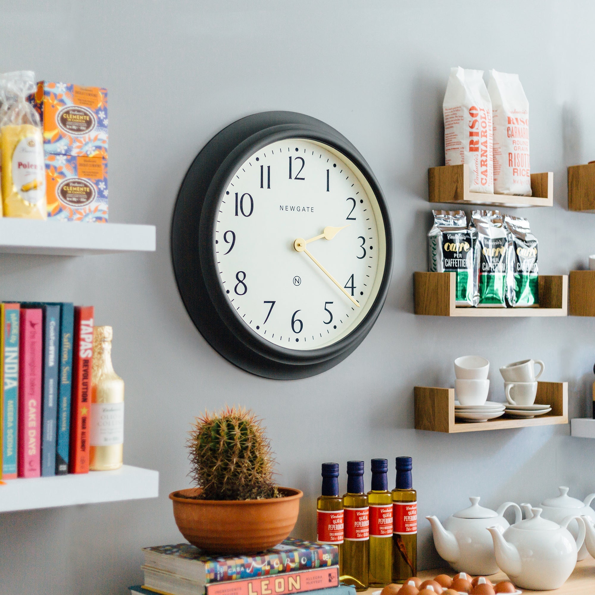 Newgate Westhampton Clock Gravity Grey-Home & Garden > Decor-PEROZ Accessories