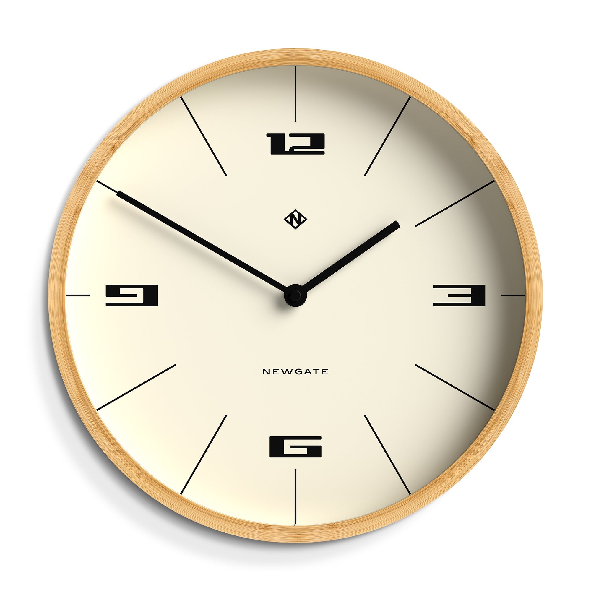 Newgate Bali Wall Clock - Hovercraft Dial-Home & Garden > Decor-PEROZ Accessories