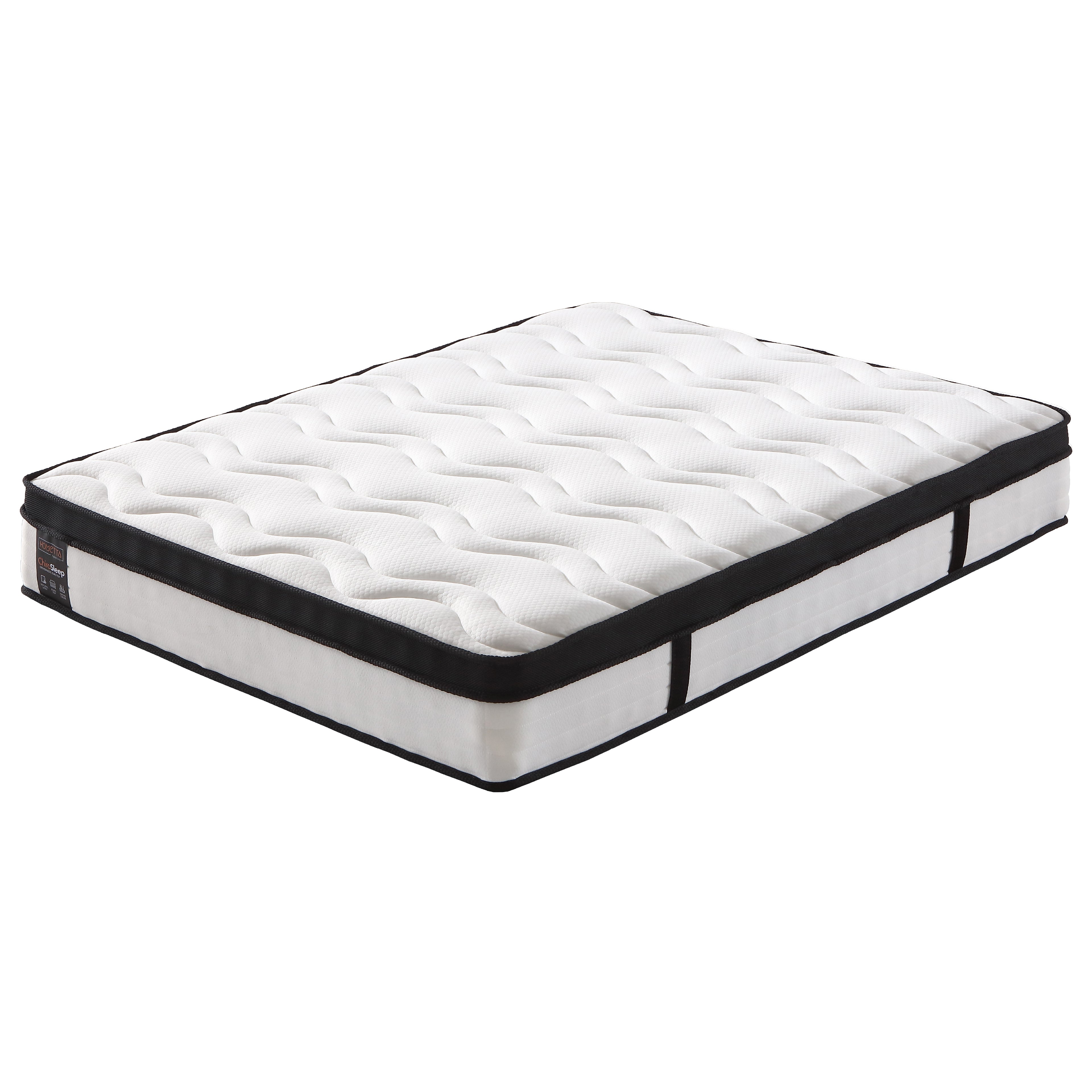 ChiroSleep Orthopaedic Euro Top Pocket Spring Queen Mattress-Furniture > Mattresses > Queen Mattress-PEROZ Accessories