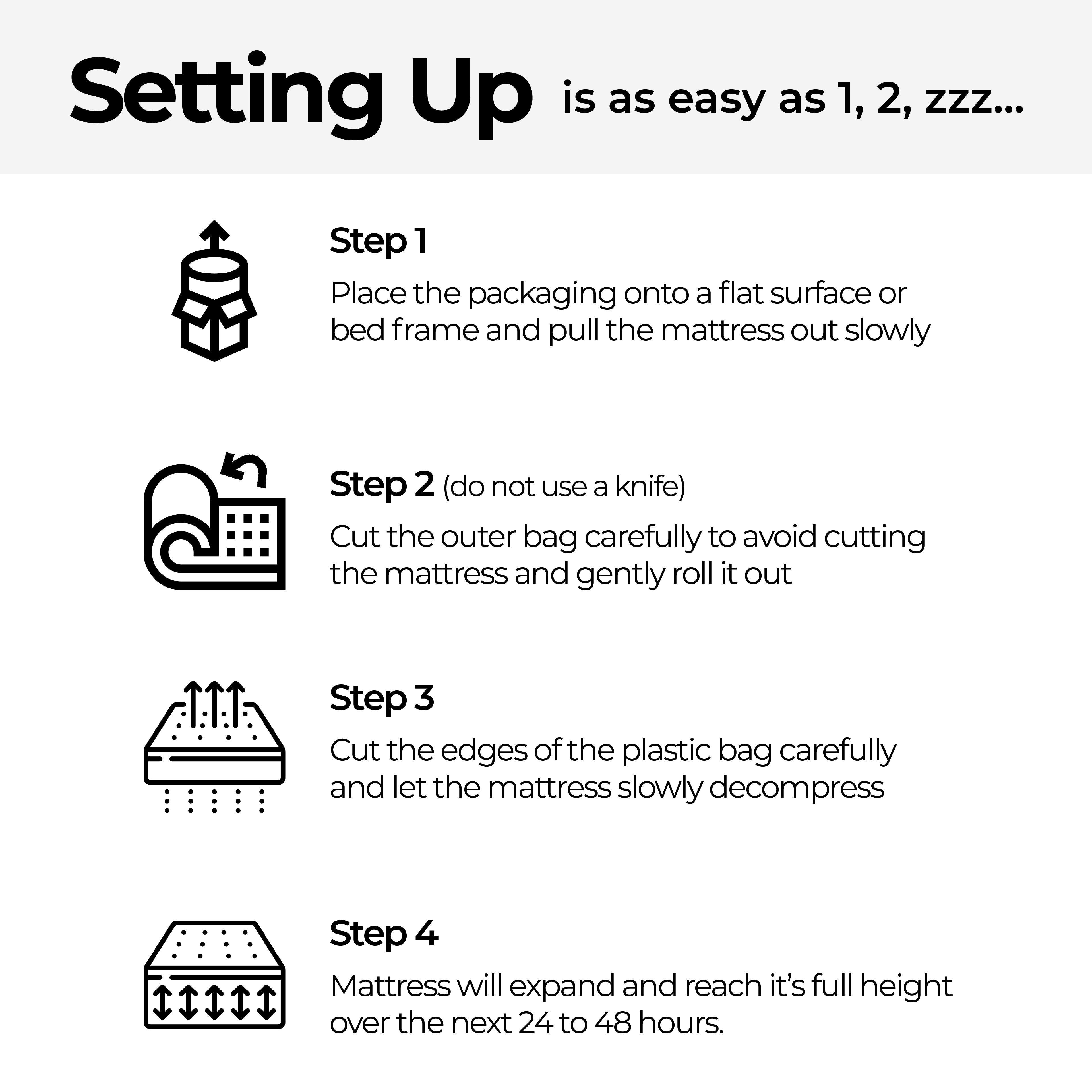 ChiroSleep Orthopaedic Euro Top Pocket Spring Single Mattress-Furniture > Mattresses > Single Mattress-PEROZ Accessories