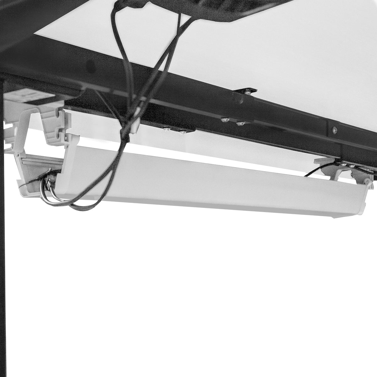 WalkingPad C2 Treadmill + ErgoDesk Automatic Standing Desk 1800mm in White/Black + Cable Management Tray-Walking Pad-PEROZ Accessories