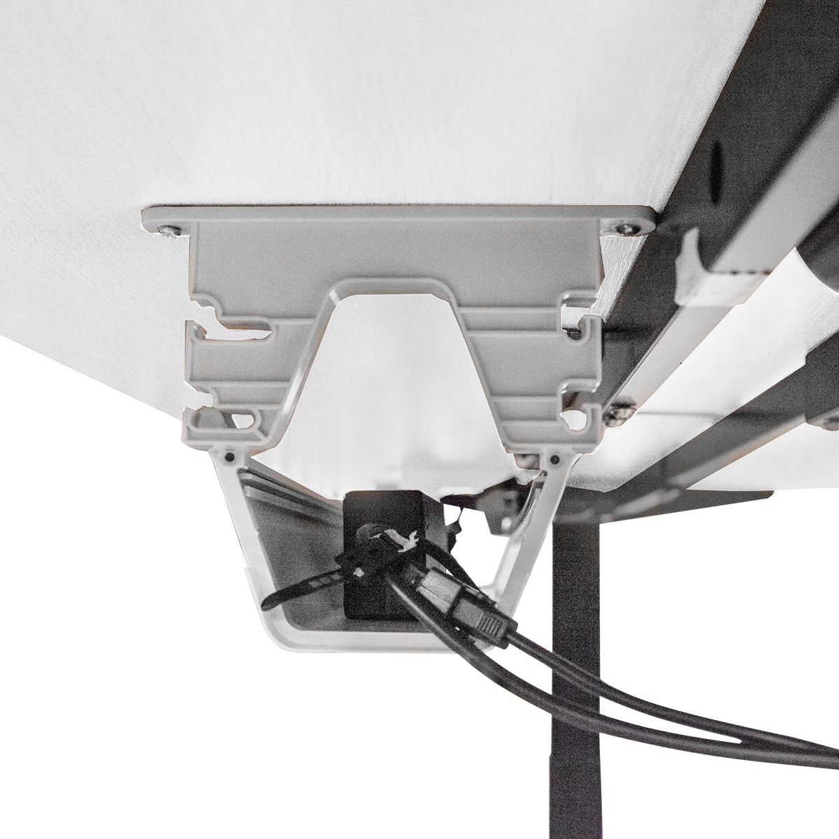 WalkingPad C2 Treadmill + ErgoDesk Automatic Standing Desk 1800mm in White/Black + Cable Management Tray-Walking Pad-PEROZ Accessories