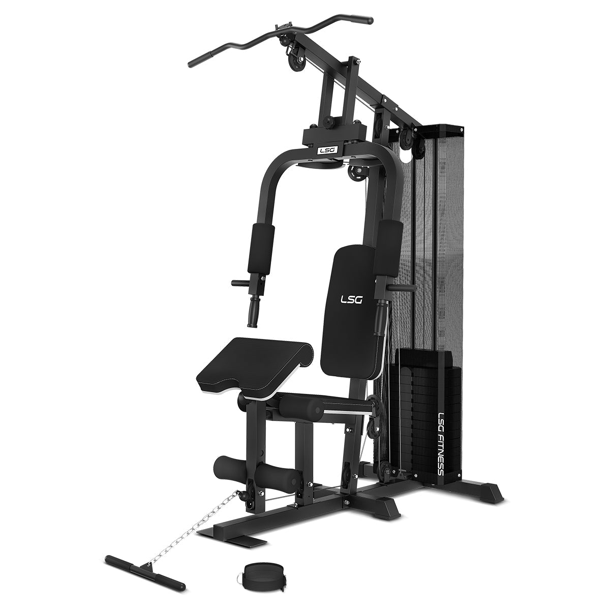 LSG Fitness SSN-90 Single Station-Sports & Fitness > Exercise, Gym & Fitness > Weightlifting Machines & Racks-PEROZ Accessories
