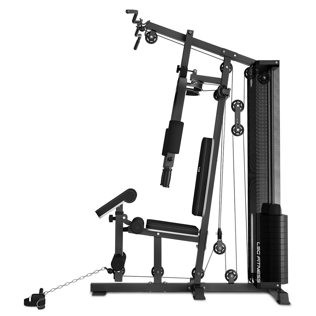 LSG Fitness SSN-90 Single Station-Sports & Fitness > Exercise, Gym & Fitness > Weightlifting Machines & Racks-PEROZ Accessories