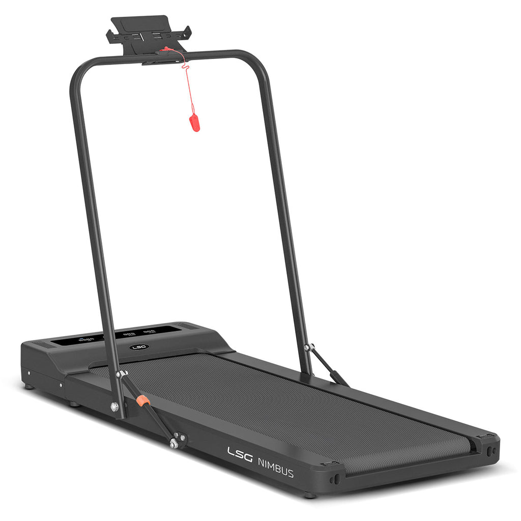 LSG Nimbus Walking Pad Treadmill + ErgoDesk Automatic Standing Desk 1500mm (White)-Walking Pad-PEROZ Accessories