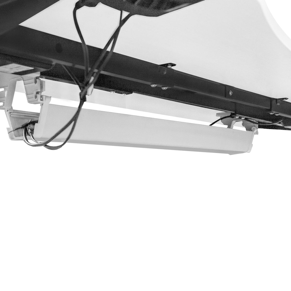 LSG Pacer M5 with Dual Motor Automatic Standing Desk 180cm in White/Black and Cable Management-Walking Pad-PEROZ Accessories