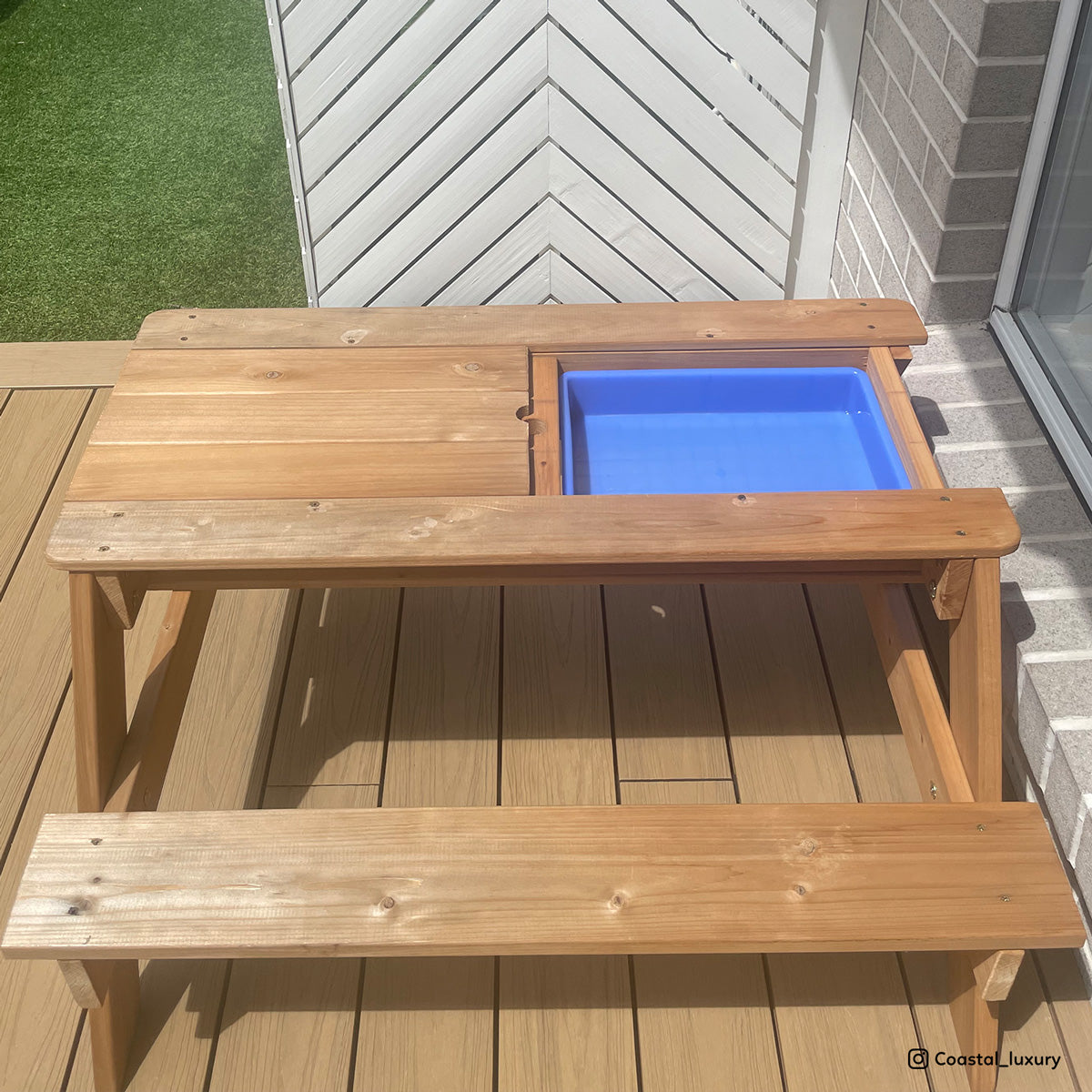 Lifespan Kids Sunrise Sand & Water Table with Umbrella-Baby & Kids > Kid&