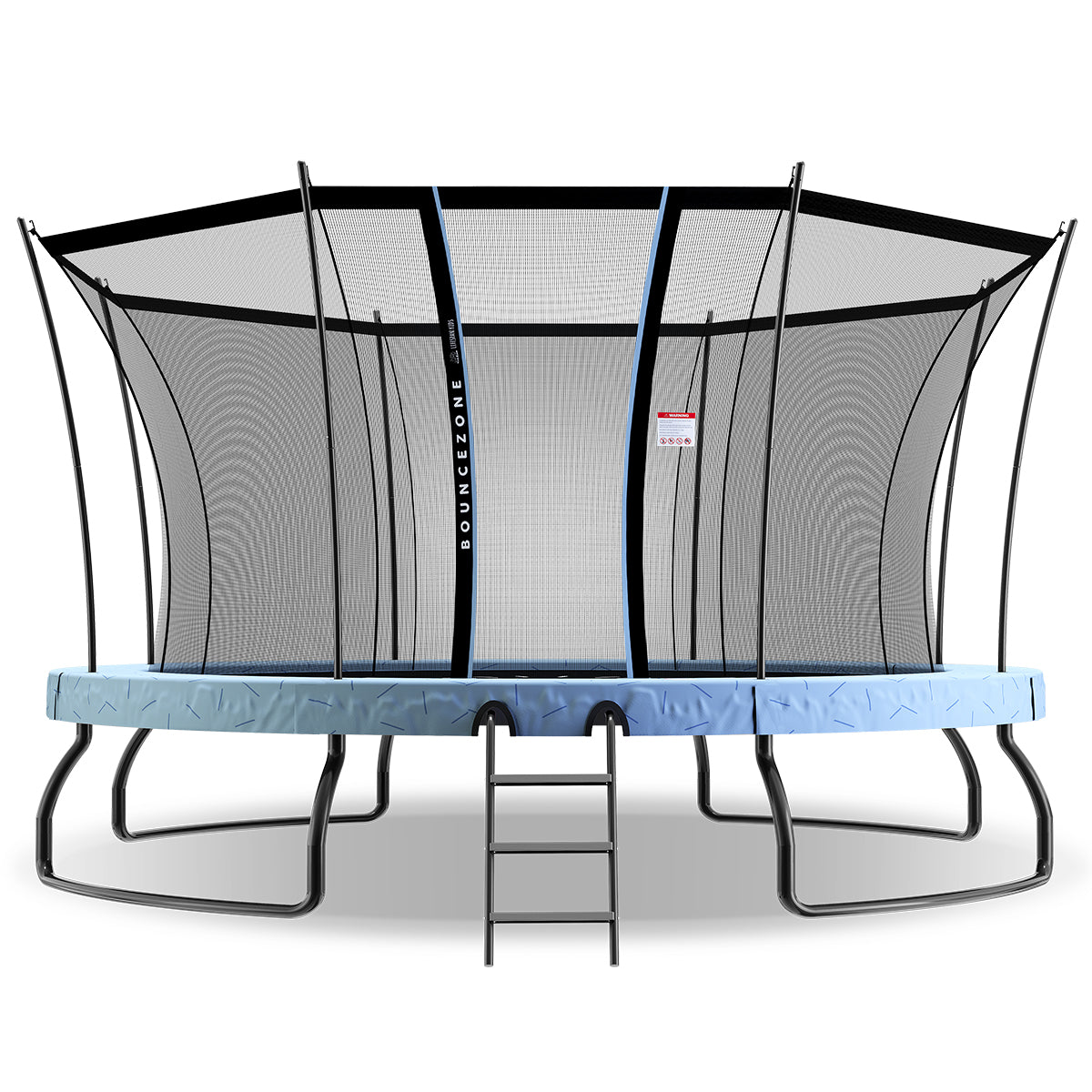 Lifespan Kids BounceZone Round Spring Trampoline - Extra Large-Sports & Fitness > Trampolines > Trampolines & Accessories-PEROZ Accessories