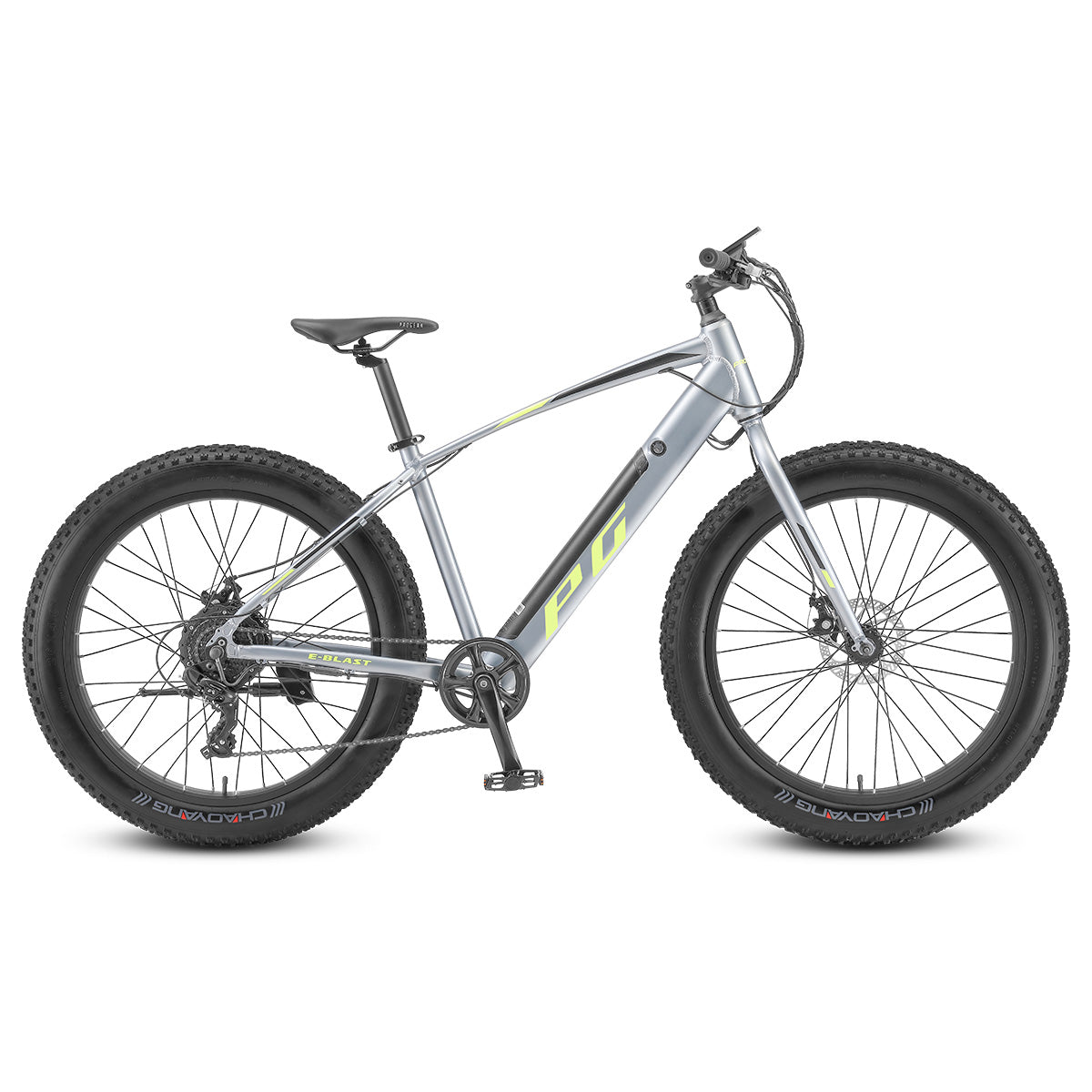 Progear Bikes E-Blast Fat Tyre E-Bike 26*18" in Slate-Sports & Fitness > Bikes & Accessories-PEROZ Accessories