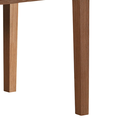 Dining Table White Top High Glossy Wooden Base-Furniture > Dining > Dining Tables-PEROZ Accessories
