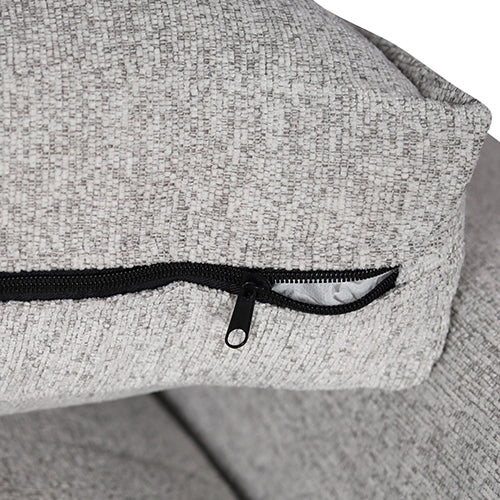 Milano Corner Sofa Chaise Polyester Fabric Multilayer Two Pillows Attached Individual Pocket Spring-Furniture > Bar Stools & Chairs > Arm Chairs & Recliners-PEROZ Accessories