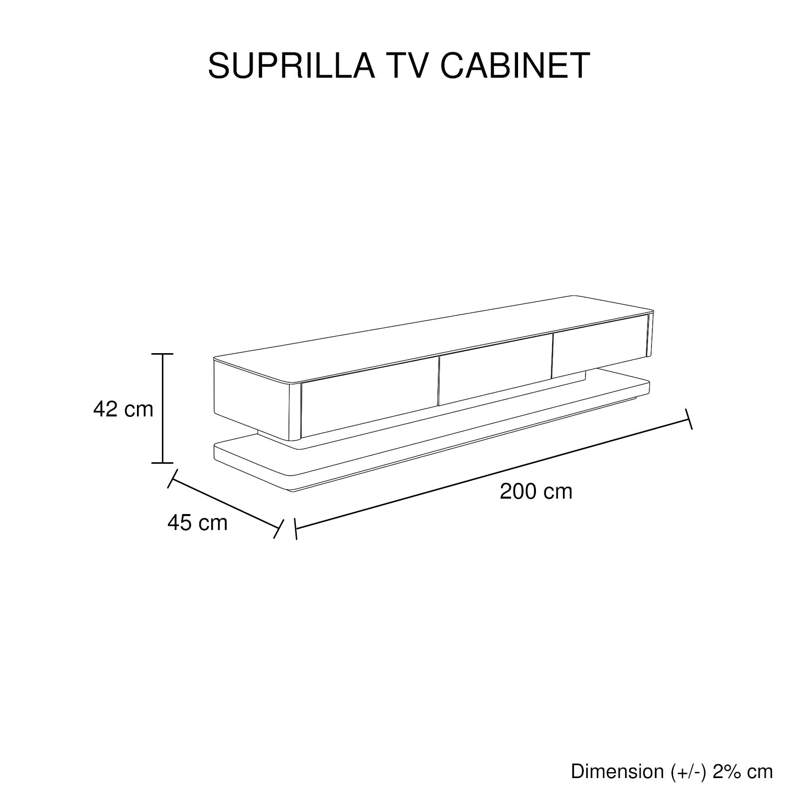 TV Cabinet with 3 Storage Drawers With High Glossy Assembled Entertainment Unit in White colour-Entertainment Unit-PEROZ Accessories