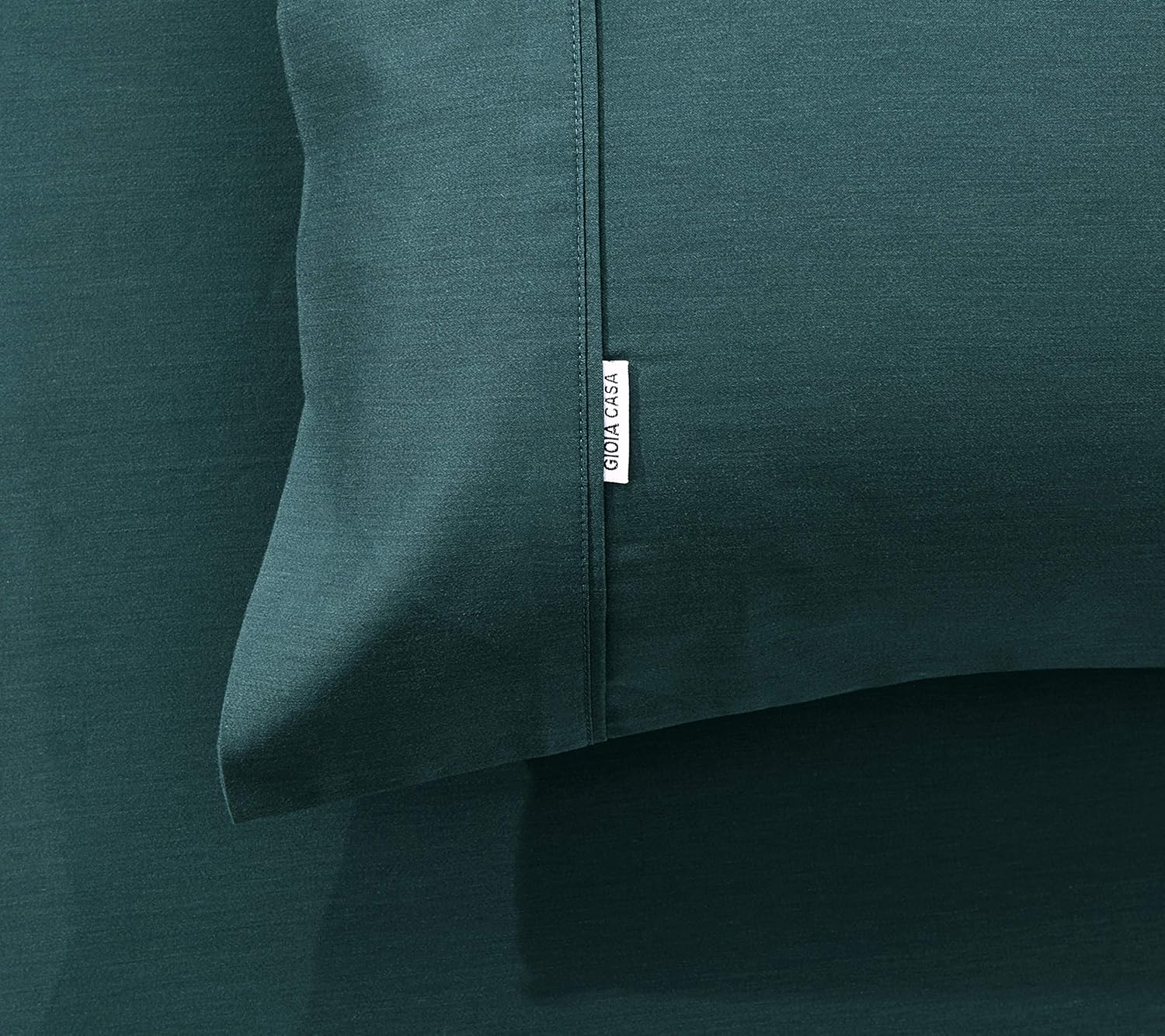 Bamboo Cotton Blend All Season Bedding Set - Emerald Green - Double Size-Home & Garden > Bedding > Bed Sheets-PEROZ Accessories