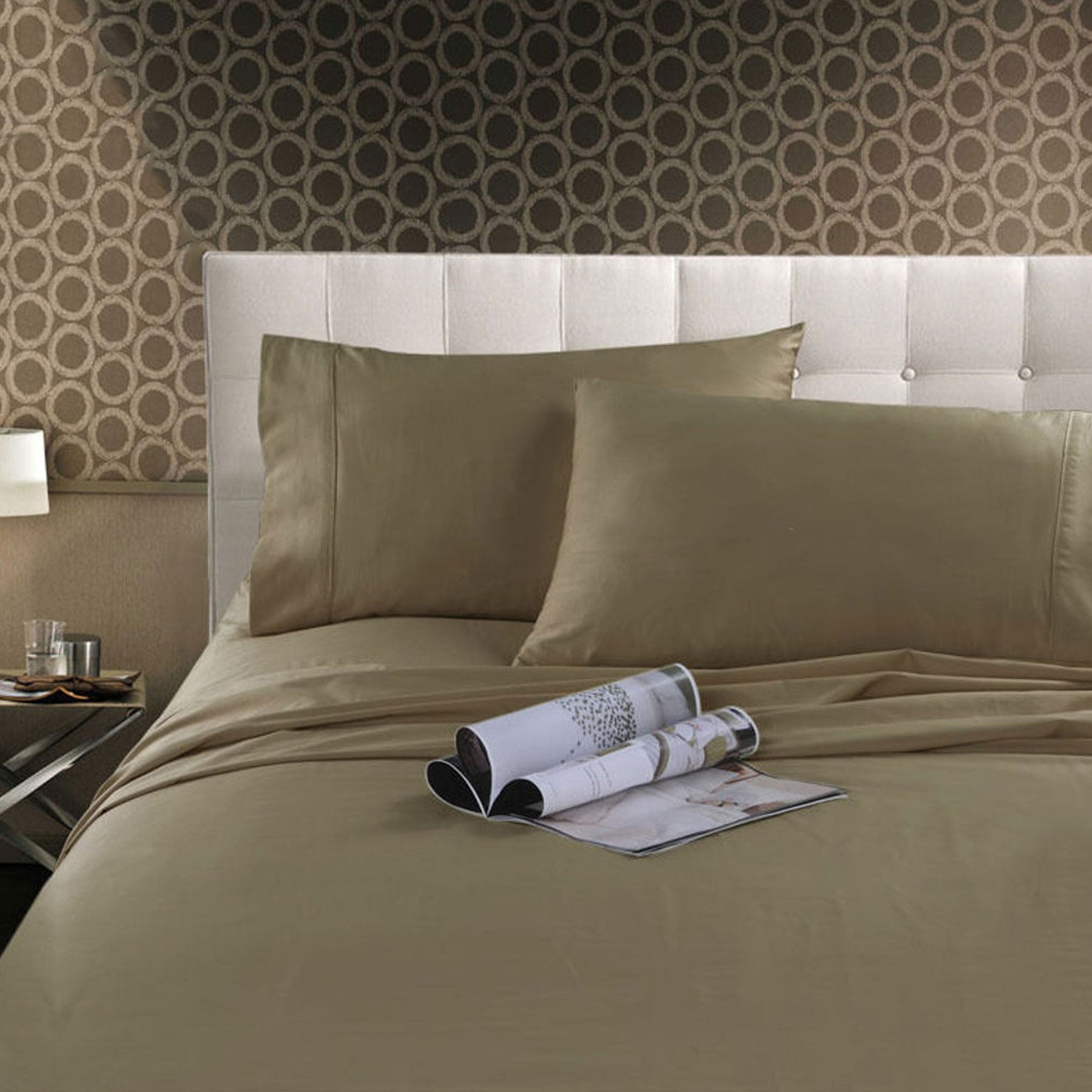 Kingtex 300TC Cotton Sheet Set Linen Double-Home & Garden > Bedding > Bed Sheets-PEROZ Accessories