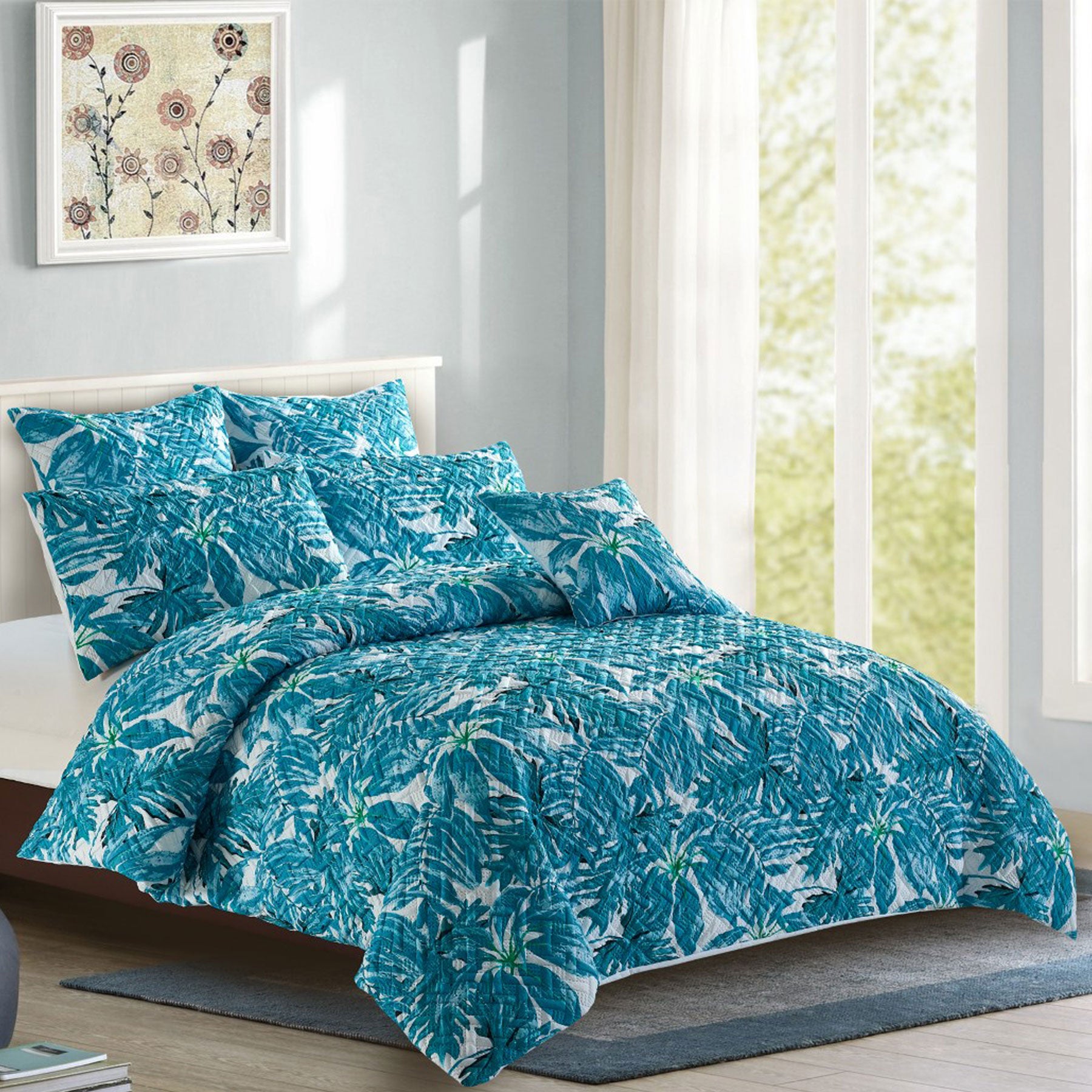 Georges Fine Linens Eden Quilt Cover Set - King-Home & Garden > Bedding > Duvet Covers-PEROZ Accessories
