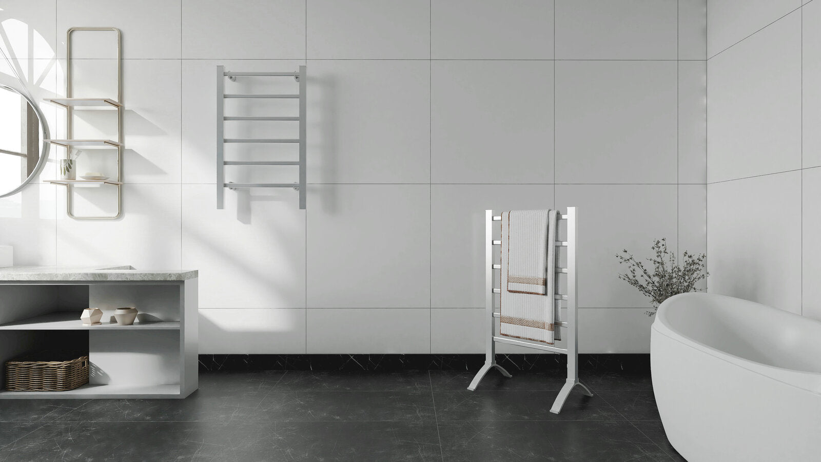 Kylin 2 In 1 Electric Towel Warmer EV-100-Appliances > Heaters-PEROZ Accessories