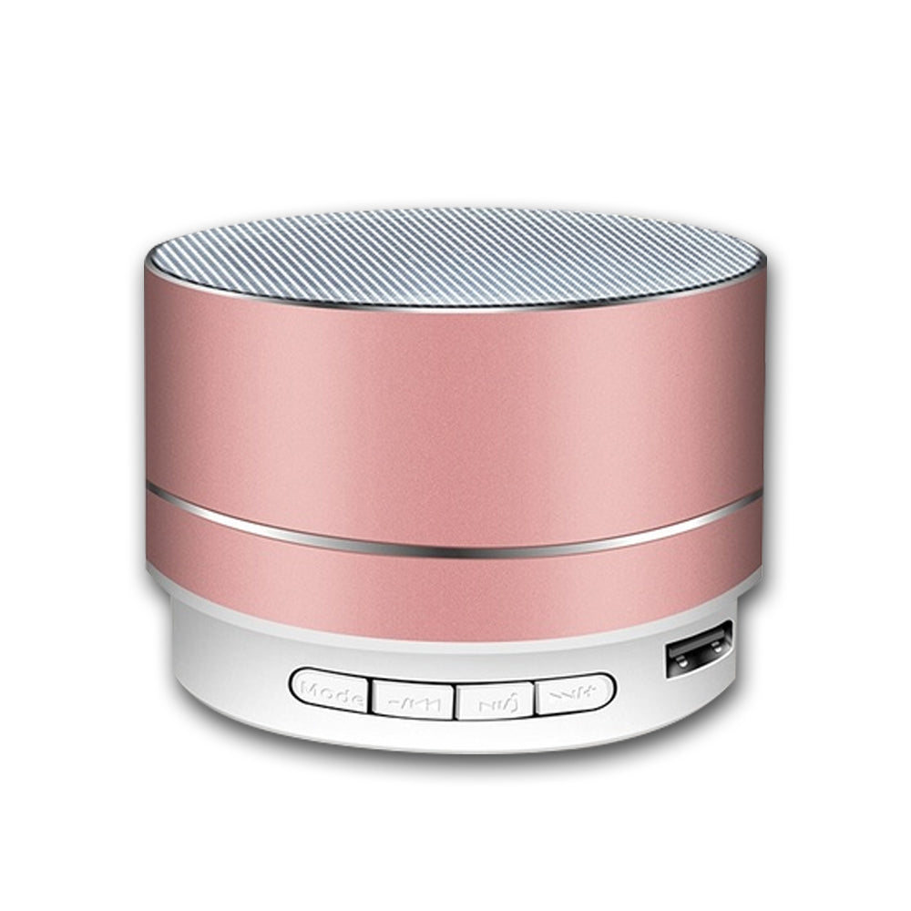 Bluetooth Speakers Portable Wireless Speaker Music Stereo Handsfree Rechargeable (Pink)-Audio & Video > Speakers-PEROZ Accessories