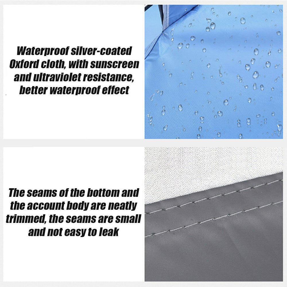 Waterproof Automatic Camping Tent 3-5 Person Come with Moisture Proof Pad(Green)-Camping Tents-PEROZ Accessories