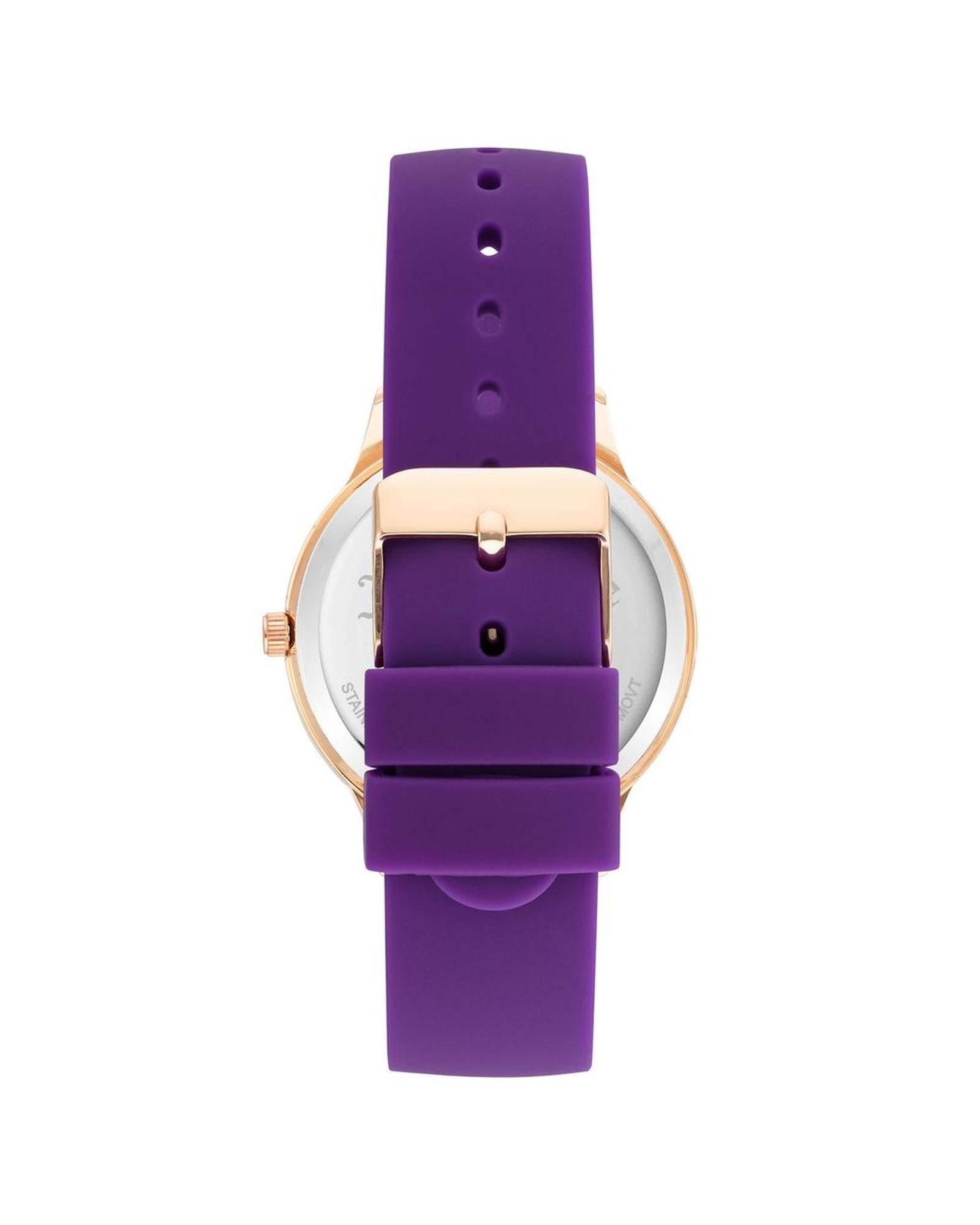 Rose Gold Rhinestone Fashion Watch One Size Women-Quartz Watches-PEROZ Accessories