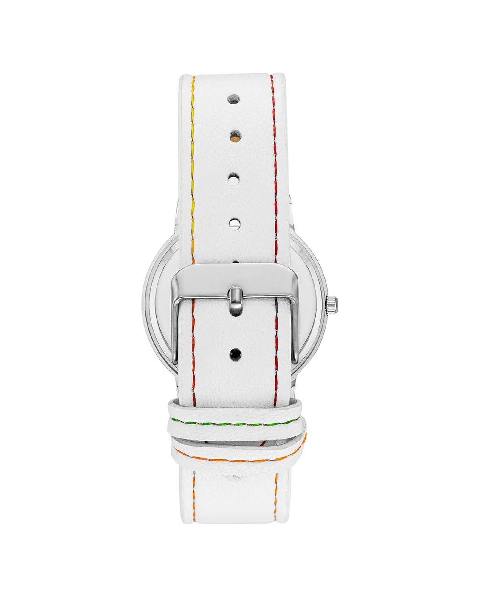 Silver Fashion Quartz Analog Watch with Pin Buckle Closure One Size Women-Quartz Watches-PEROZ Accessories