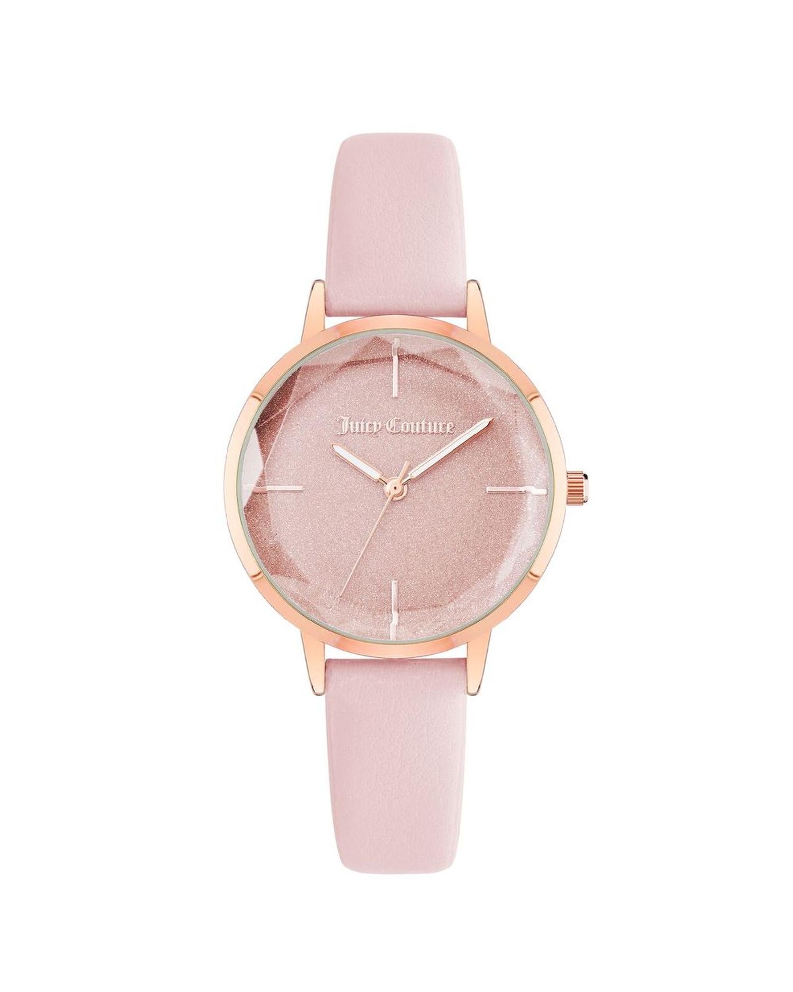 Rose Gold Fashion Quartz Watch with Leatherette Wristband One Size Women-Quartz Watches-PEROZ Accessories