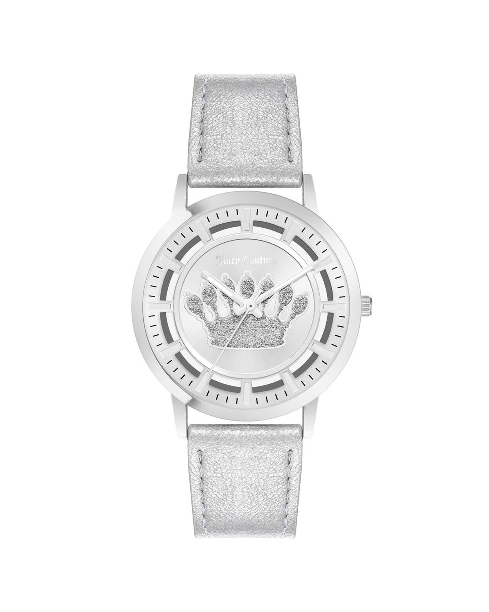 Silver Fashion Womens Analog Quartz Watch with Pin Buckle Closure One Size Women-Quartz Watches-PEROZ Accessories