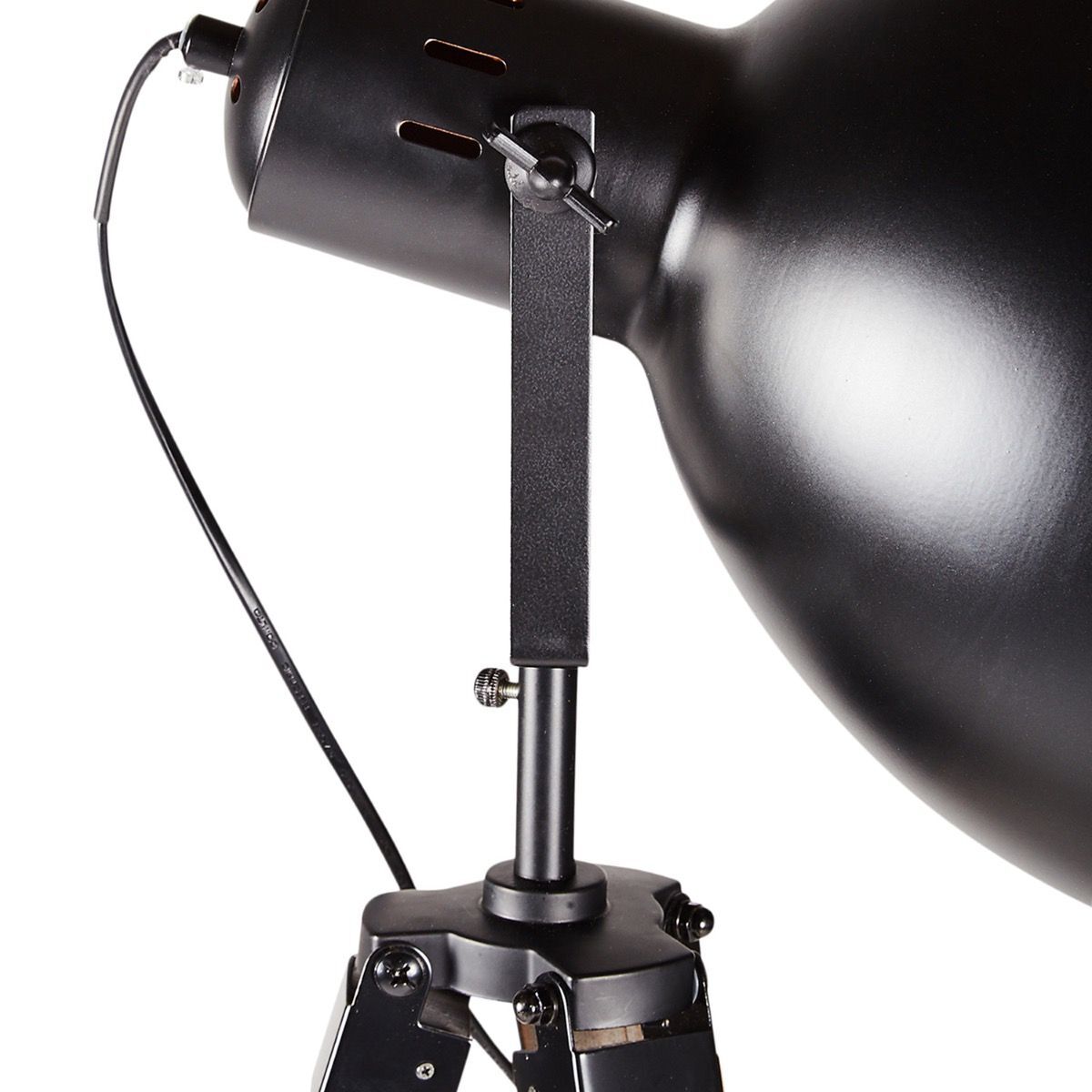 Havana Retro Large Tripod Floor Lamp Industrial Modern Adjustable Wood Frame Light-Home & Garden > Lighting > Floor Lamps-PEROZ Accessories