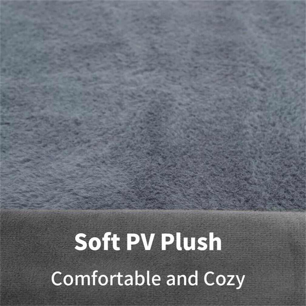 XXL Size PawfectFriend Orthopedic Dog Bed 3-Side Comfort Bolster Padded Calming Mattress Bed with Removable Cover-Pet Care > Dog Supplies > Dog Beds-PEROZ Accessories