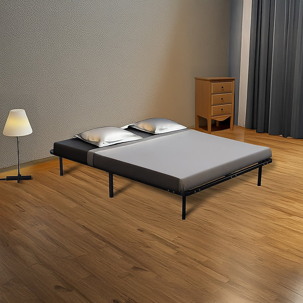 Double Metal Bed Frame - Bedroom Furniture-Furniture > Bedroom > Beds & Bed Frames-PEROZ Accessories