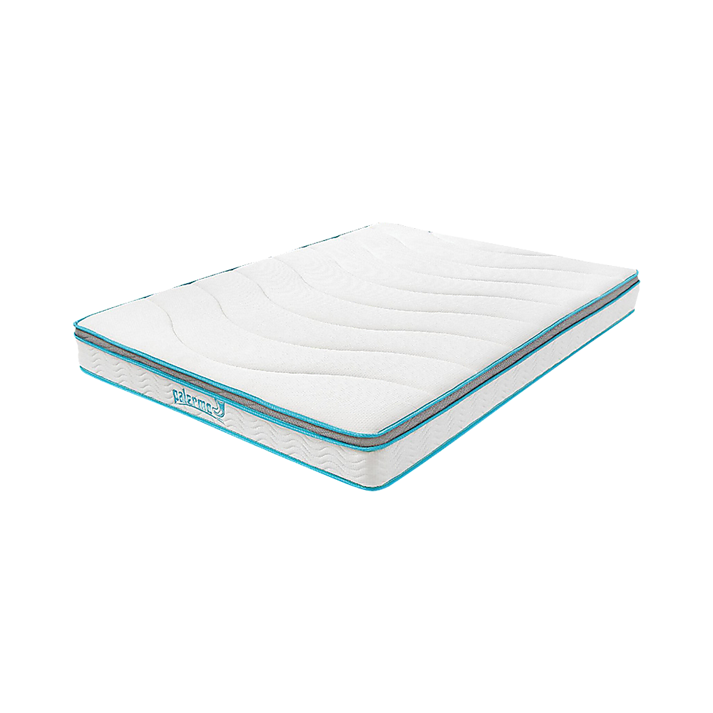 Queen 20cm Hybrid Mattress – Memory Foam and Innerspring Support-Furniture > Mattresses-PEROZ Accessories