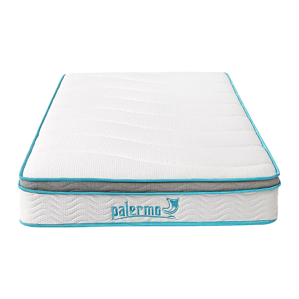 Palermo King Single 20cm Memory Foam and Innerspring Hybrid Mattress-Furniture > Mattresses-PEROZ Accessories