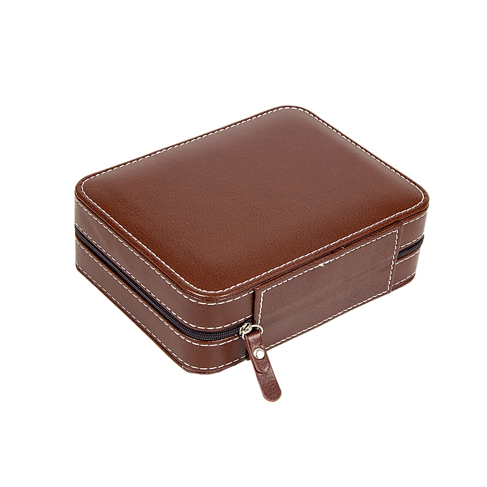 4 Watch Box Display Travel Case PU Leather-Home & Garden > Hobbies-PEROZ Accessories