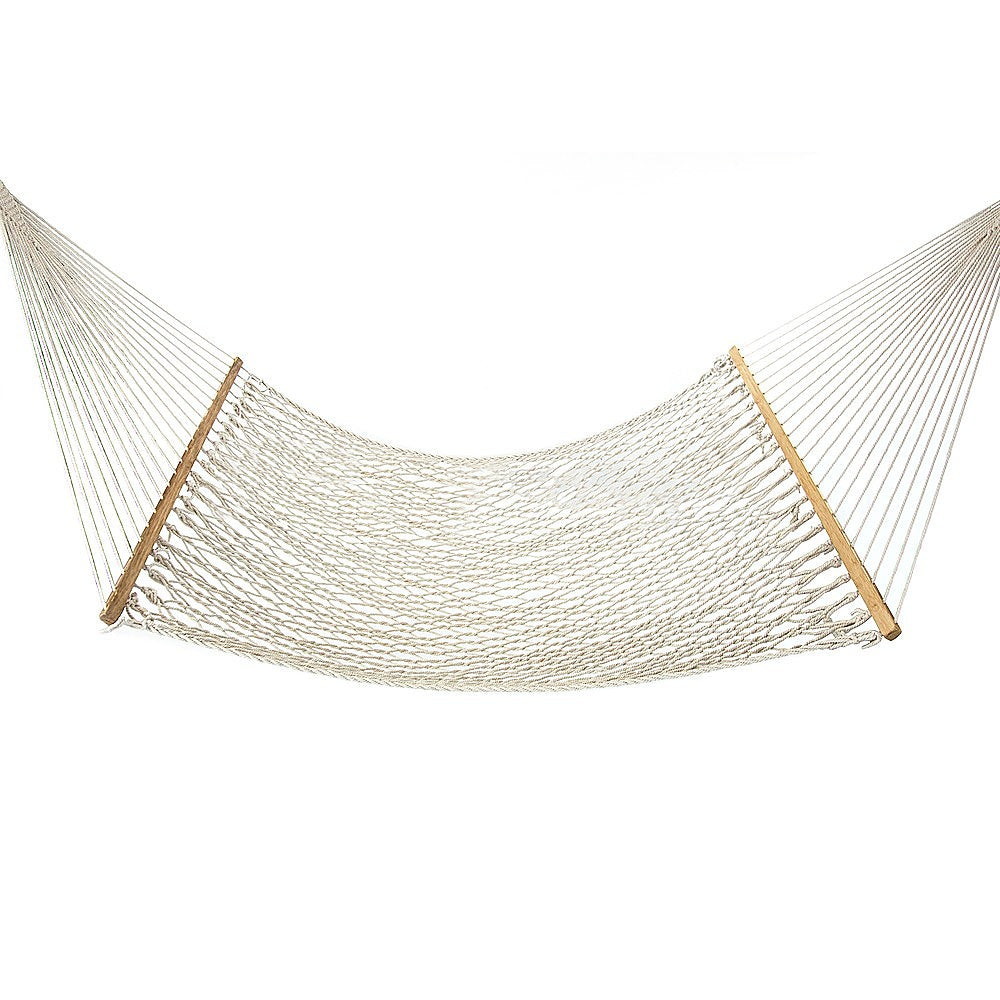 4m Traditional Cotton Rope Hammock with Hanging Hardware-Hammock-PEROZ Accessories