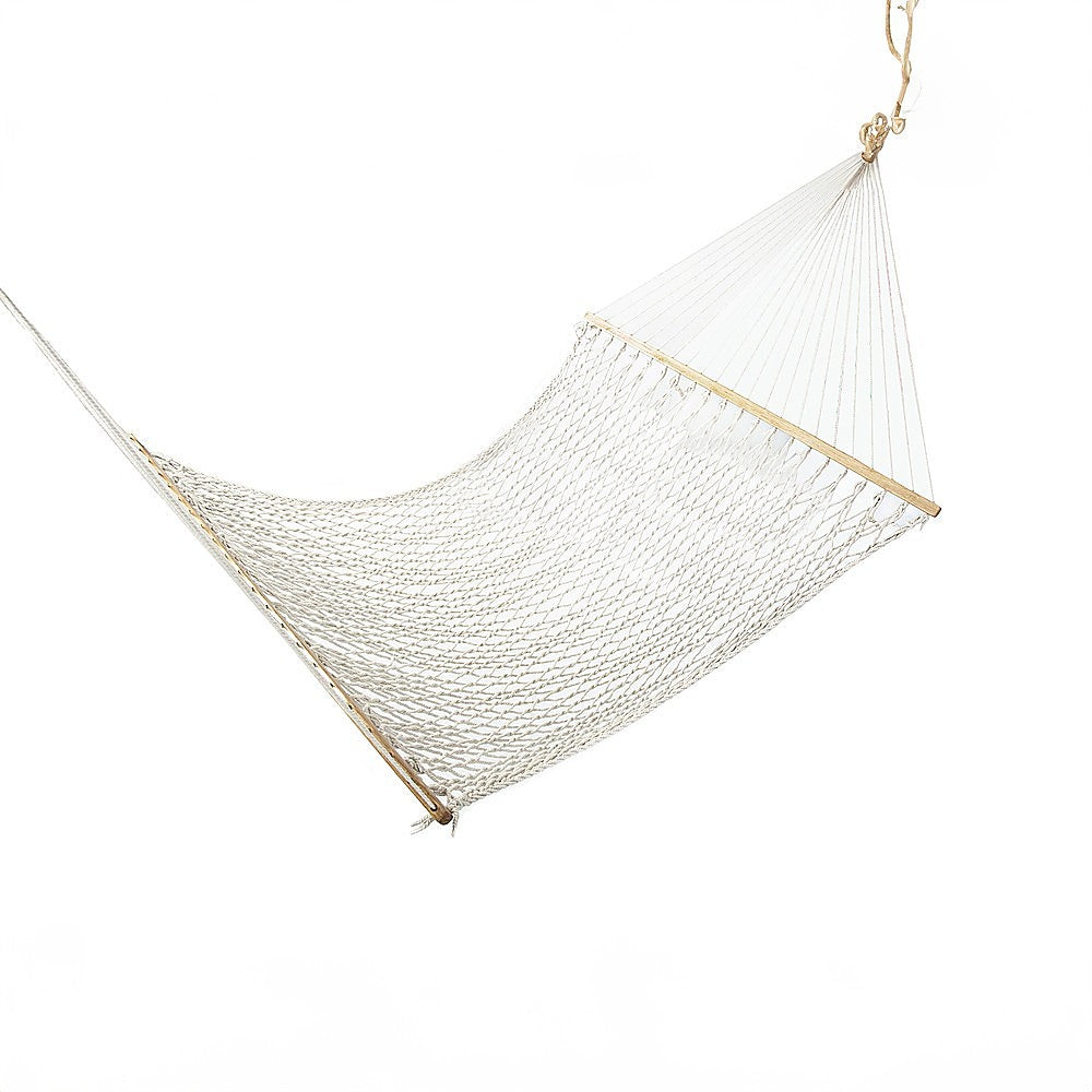4m Traditional Cotton Rope Hammock with Hanging Hardware-Hammock-PEROZ Accessories